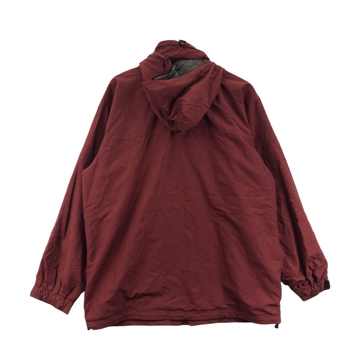 The North Face THE NORTH FACE Outdoor Hiking Maroon Light Hooded Jacket Size US L / EU 52-54 / 3 - 8 Thumbnail