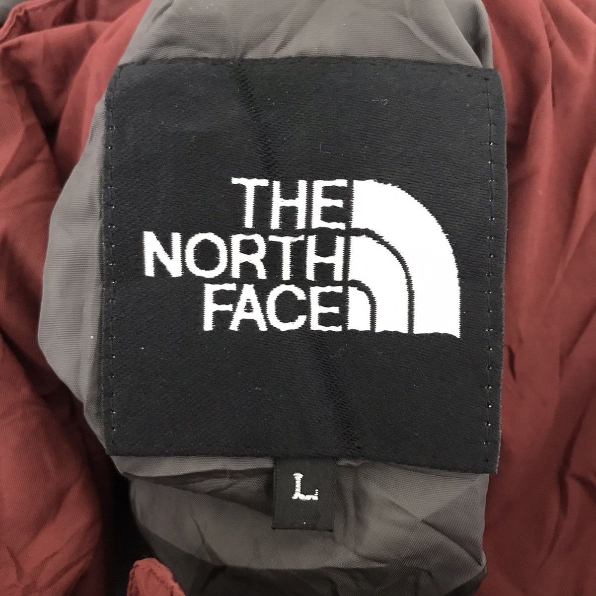The North Face THE NORTH FACE Outdoor Hiking Maroon Light Hooded Jacket Size US L / EU 52-54 / 3 - 4 Thumbnail