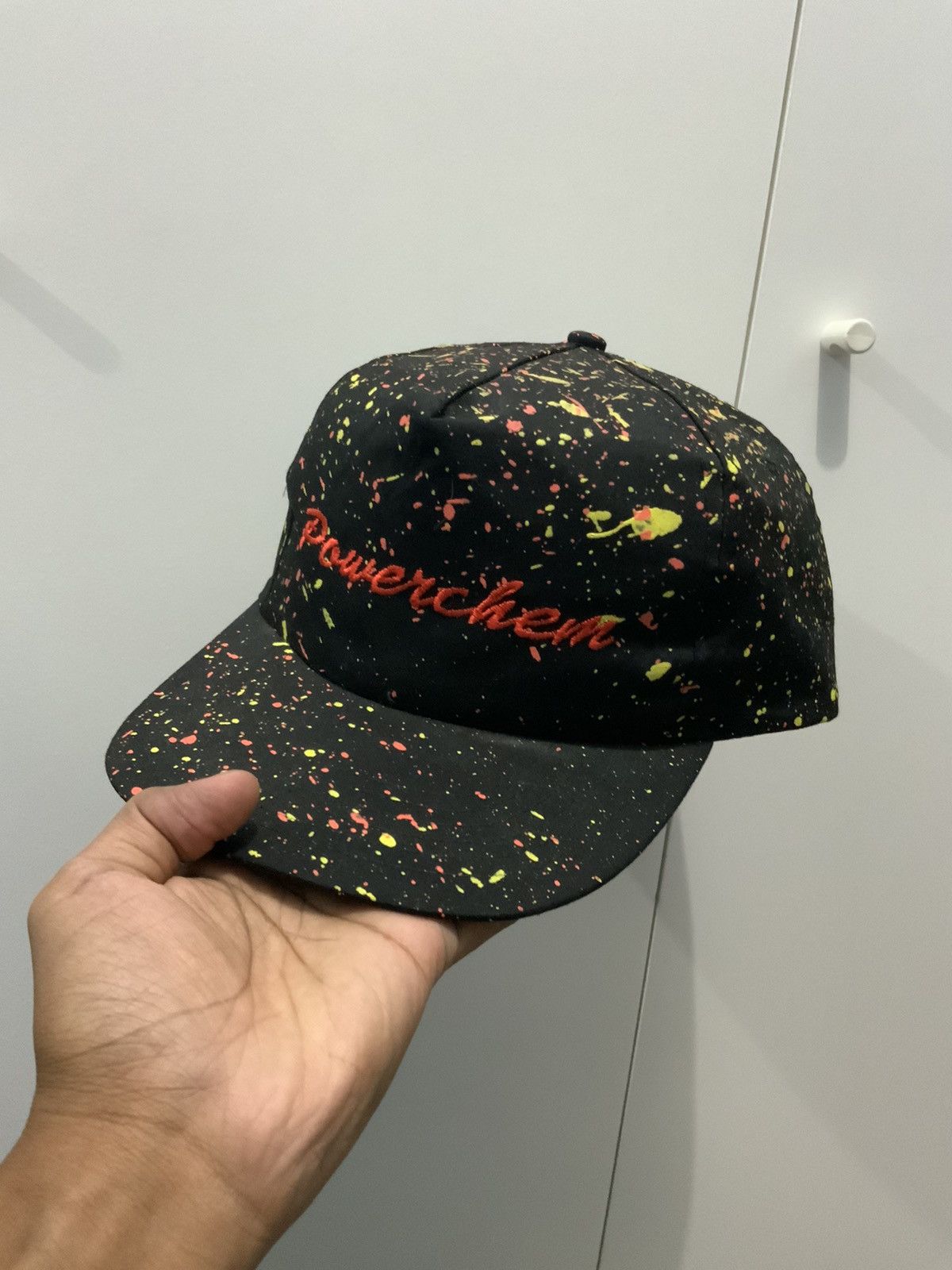 Japanese Brand Powercham Painted Archive Hat Size ONE SIZE - 8 Thumbnail