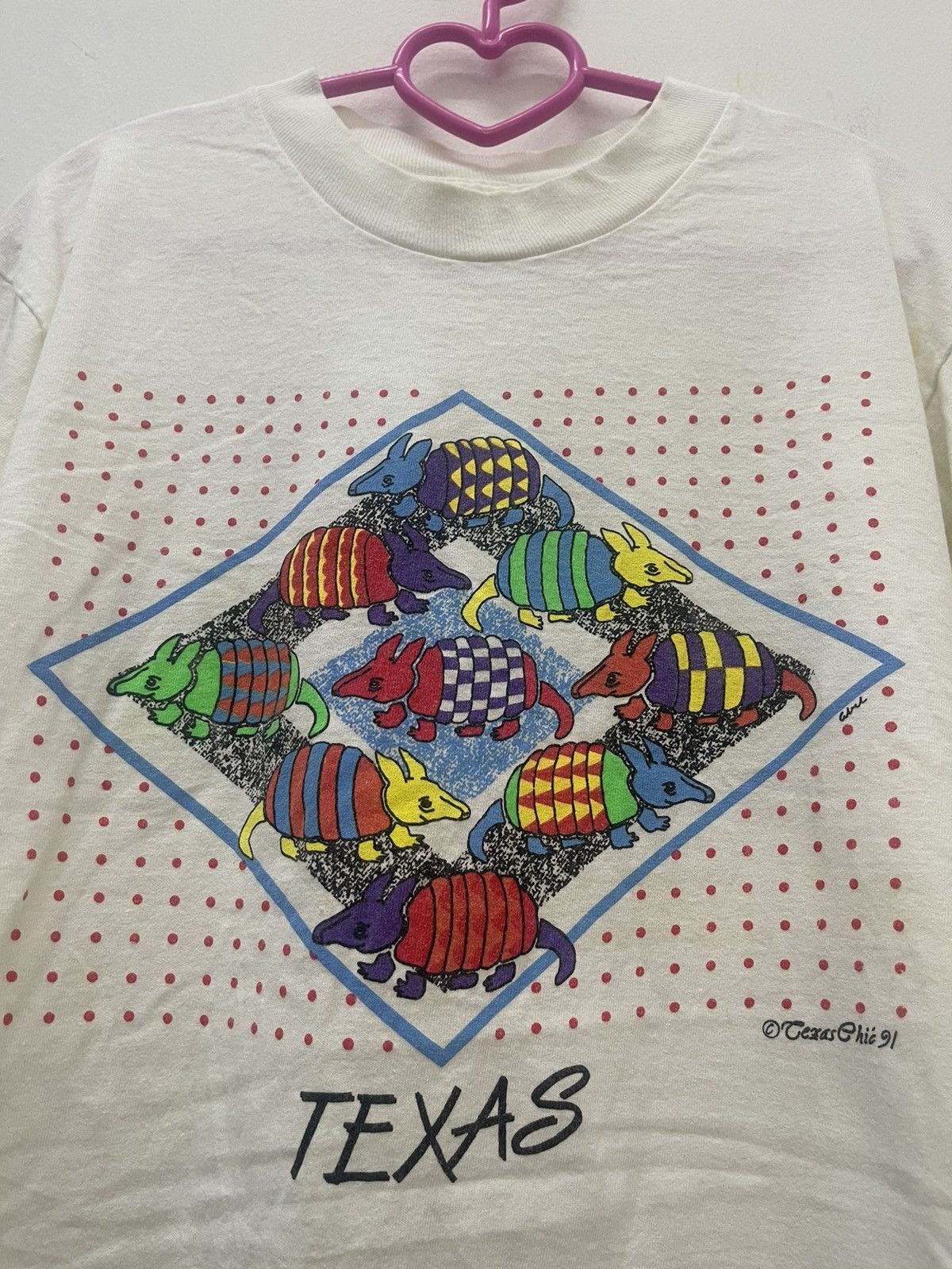 Vintage Rare 90s Vintage TEXAS Graphic Promo Texas Chic 91 Tee Size US M / EU 48-50 / 2 - 2 Thumbnail
