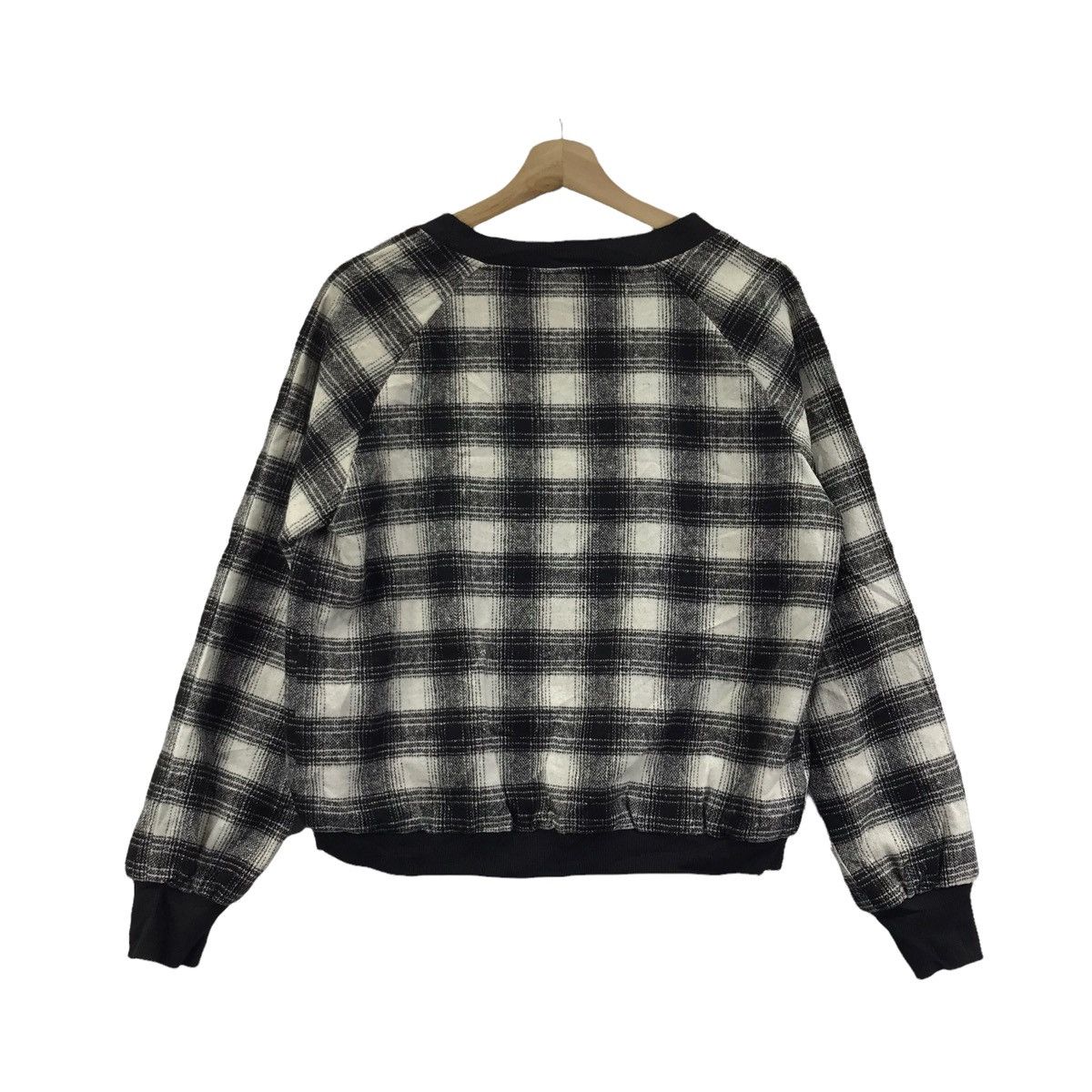 Japanese Brand SUREVE Japanese Brand Check Tartan Crop Top Zipper Jacket Size US L / EU 52-54 / 3 - 6 Thumbnail