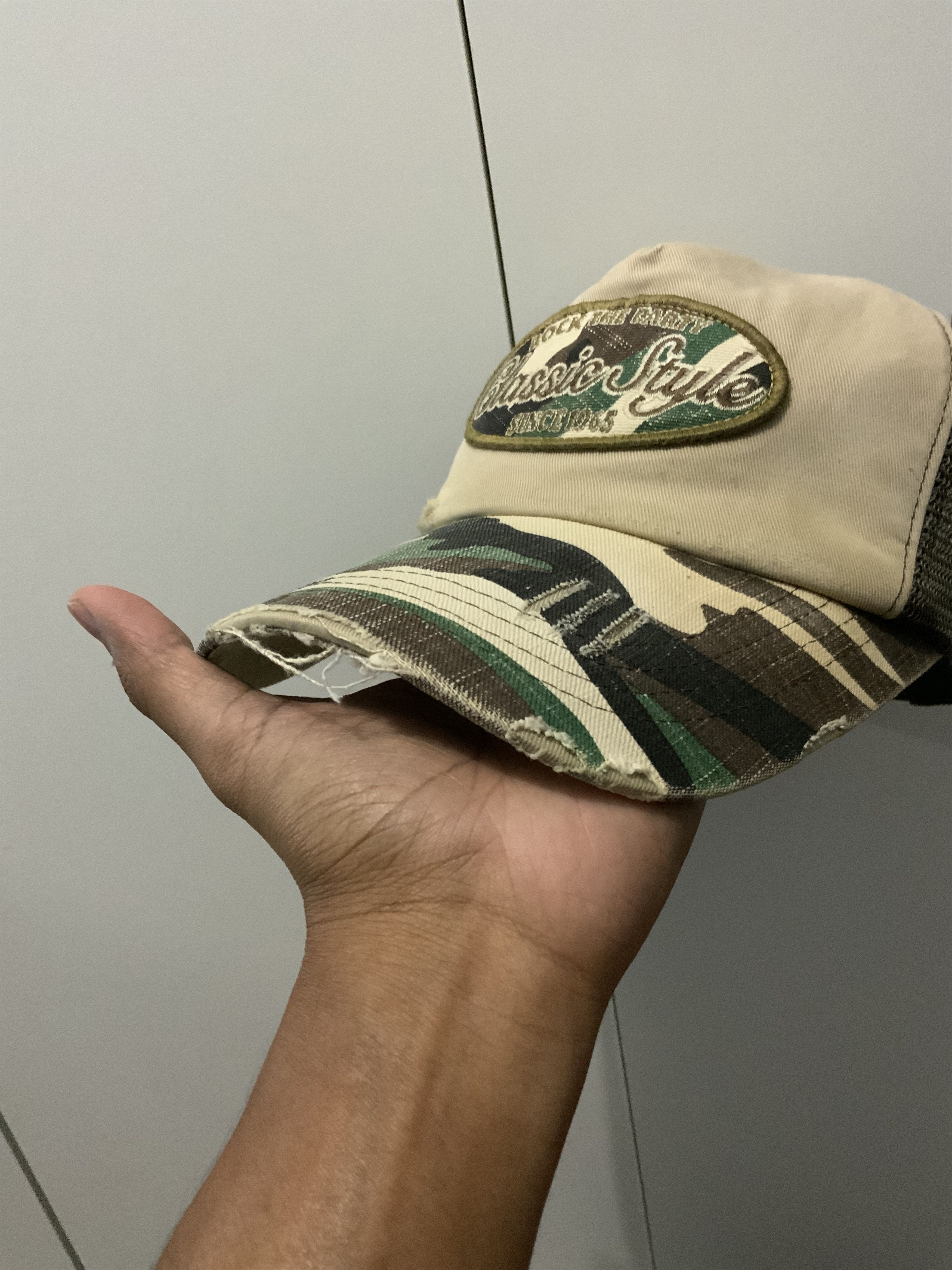 If Six Was Nine Camo Rock The Party Classic Trucker Hat Size ONE SIZE - 10 Thumbnail