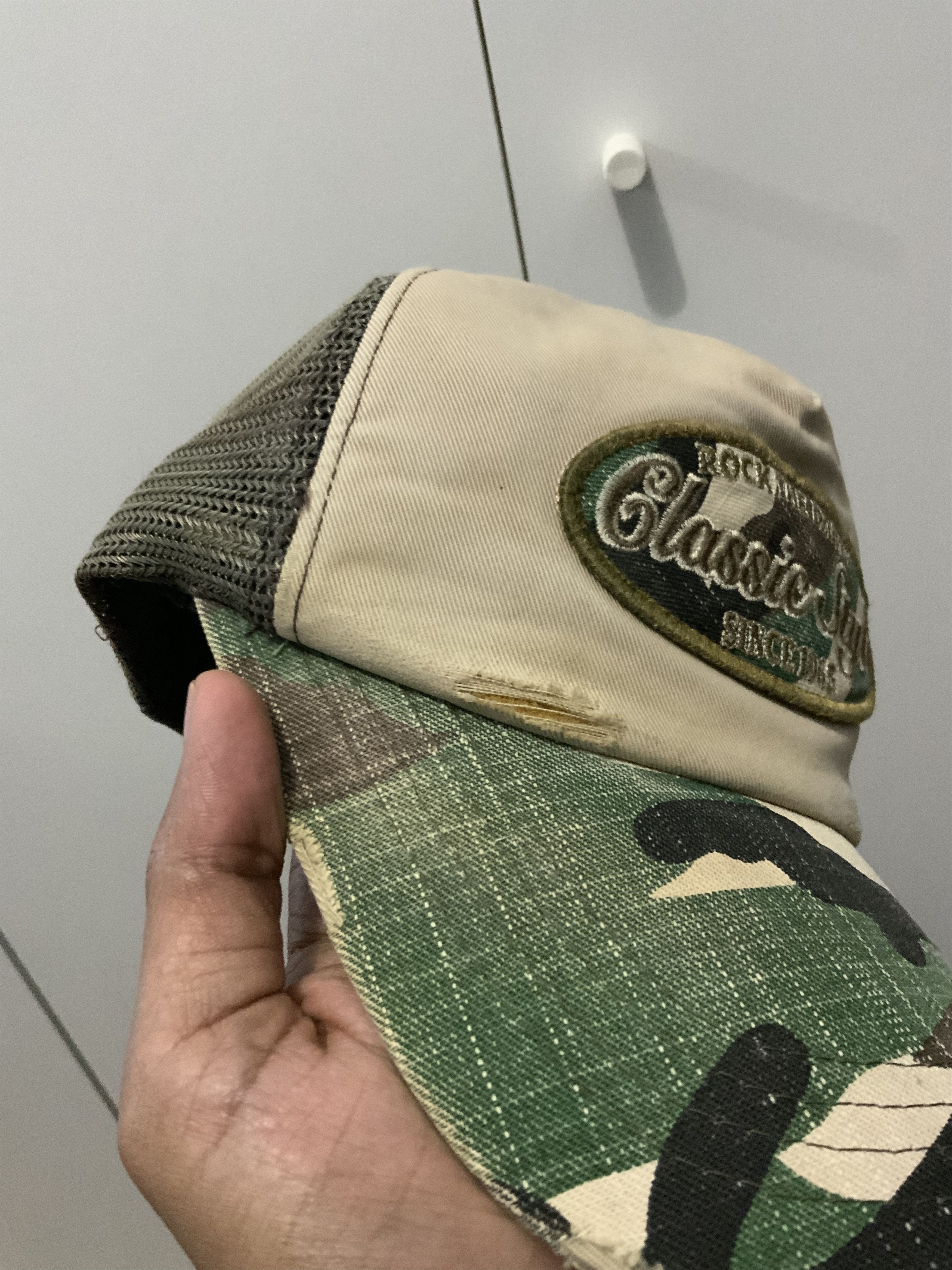 If Six Was Nine Camo Rock The Party Classic Trucker Hat Size ONE SIZE - 14 Thumbnail