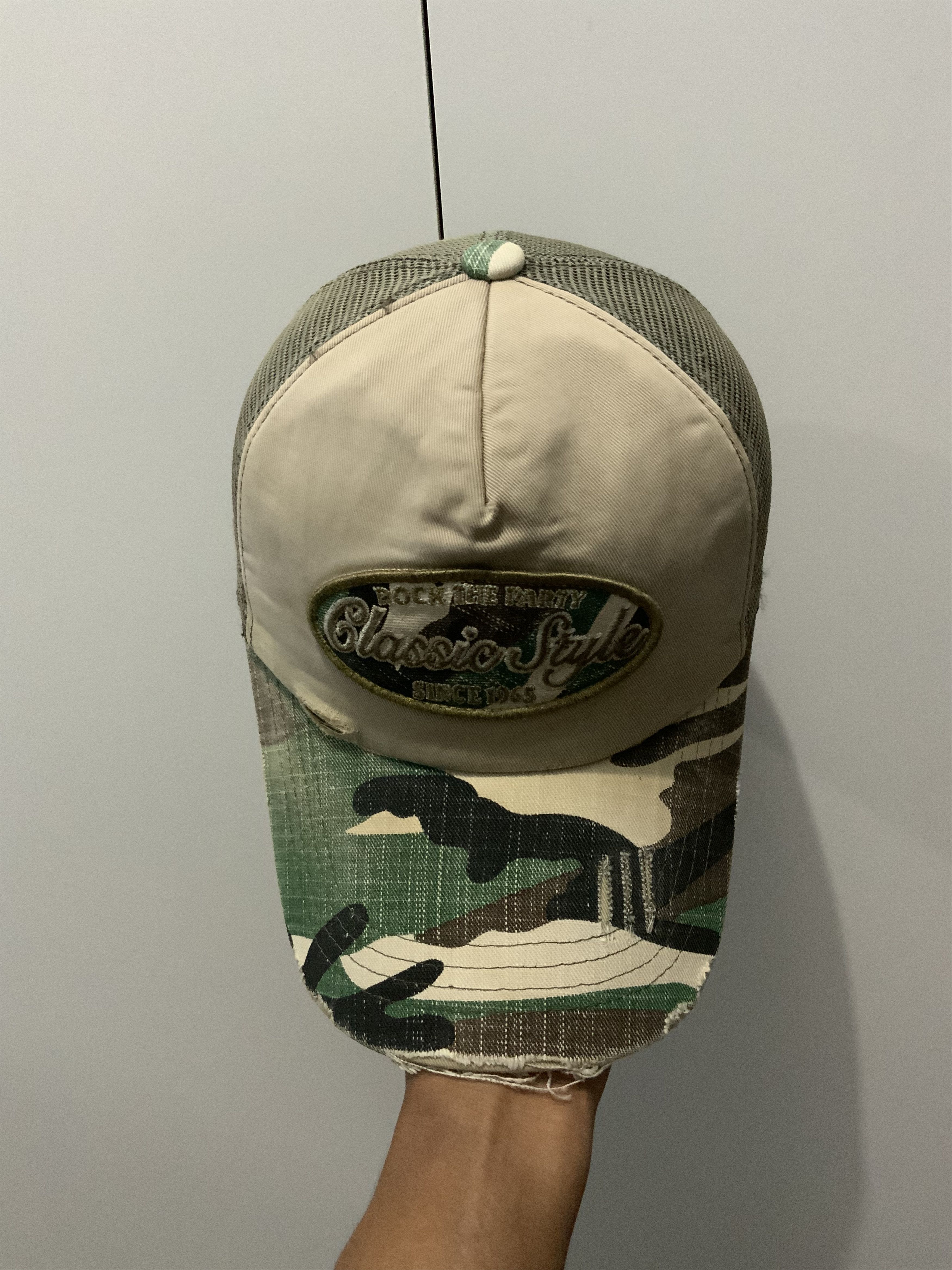 If Six Was Nine Camo Rock The Party Classic Trucker Hat Size ONE SIZE - 5 Thumbnail
