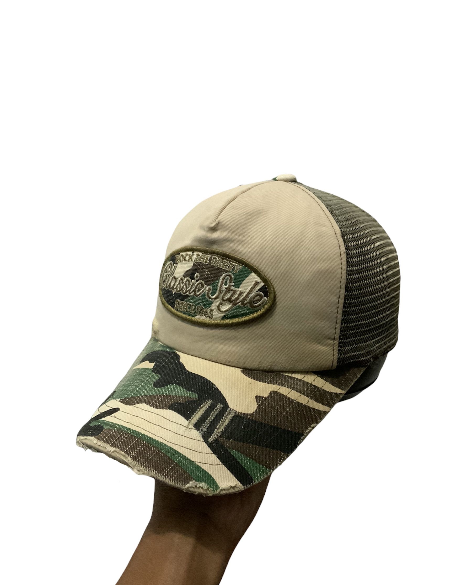 Camo Camo y2k ironic hat | Grailed