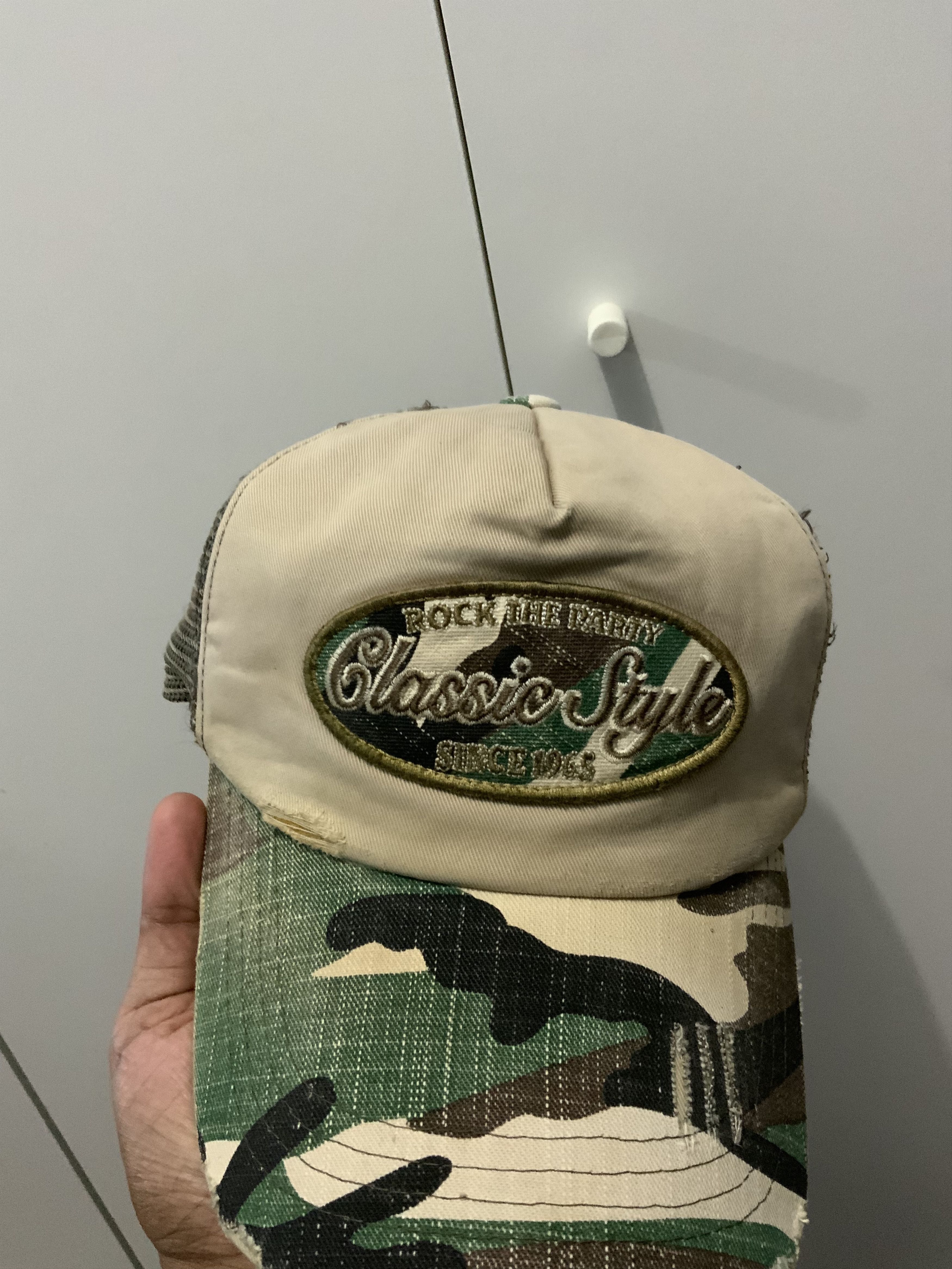 If Six Was Nine Camo Rock The Party Classic Trucker Hat Size ONE SIZE - 13 Thumbnail
