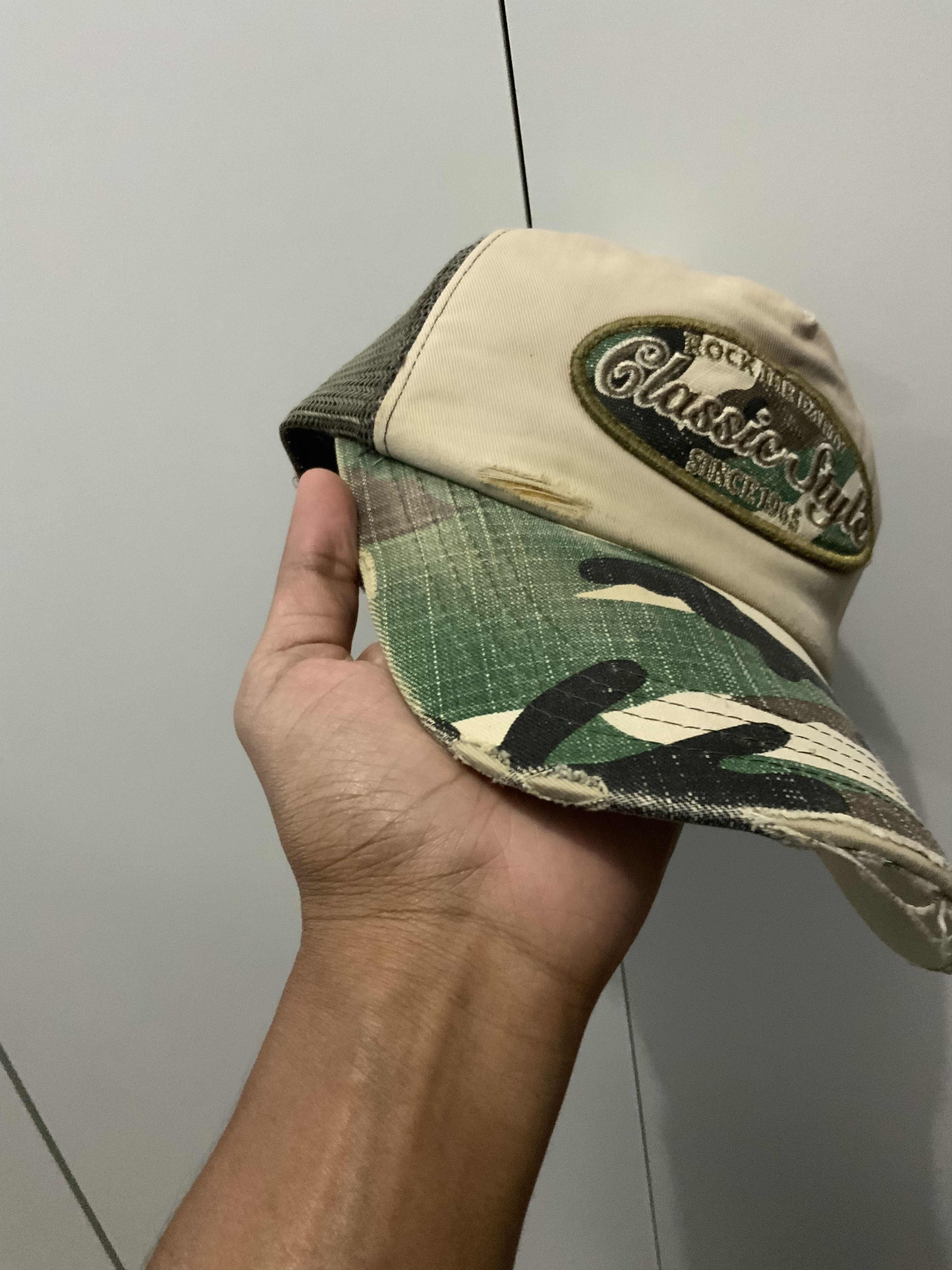 If Six Was Nine Camo Rock The Party Classic Trucker Hat Size ONE SIZE - 12 Thumbnail