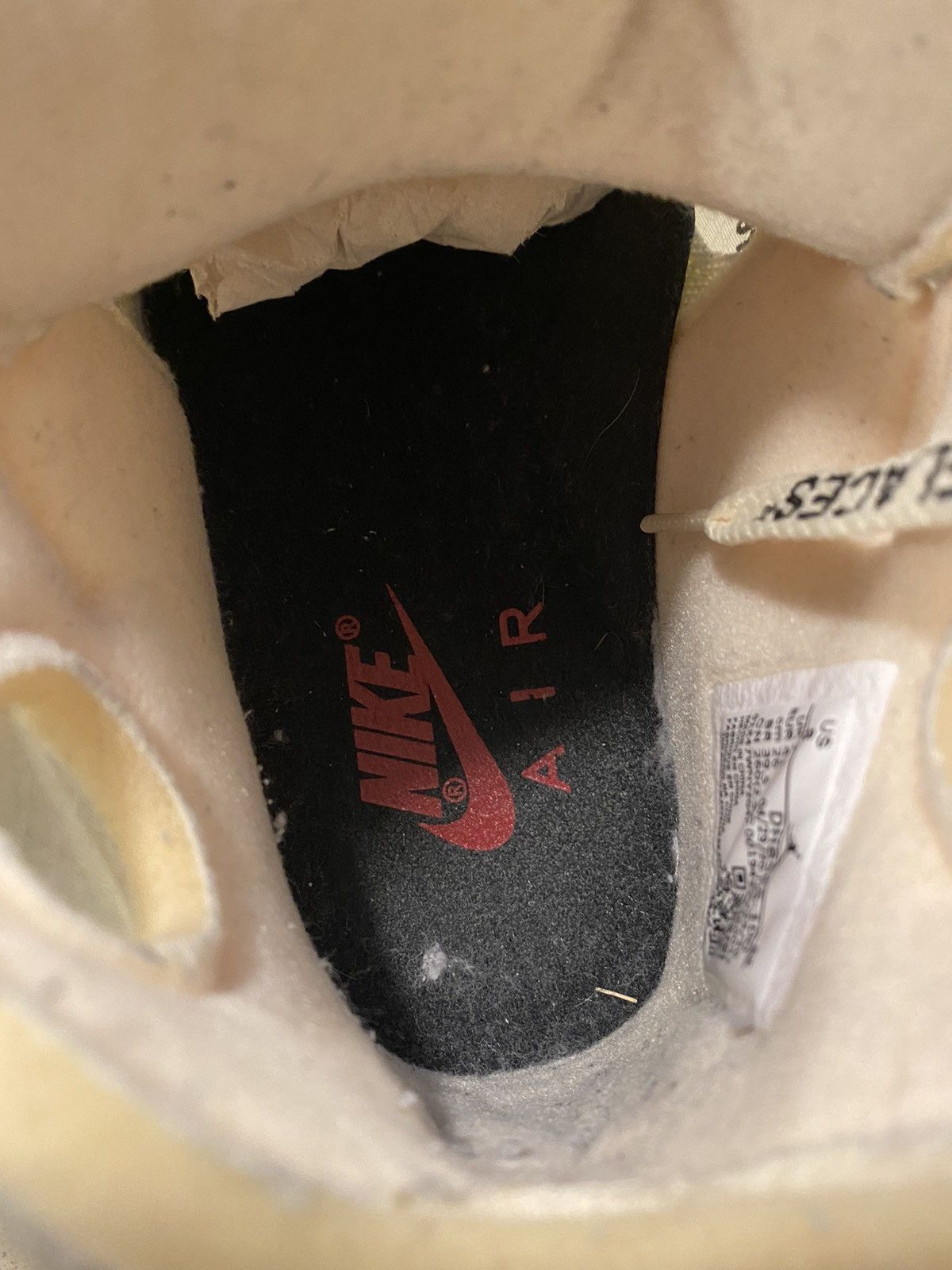 Jordan Brand × Off-White Air Jordan x Off-White 5 Retro SP Sail Size US 8 / EU 41 - 6 Thumbnail