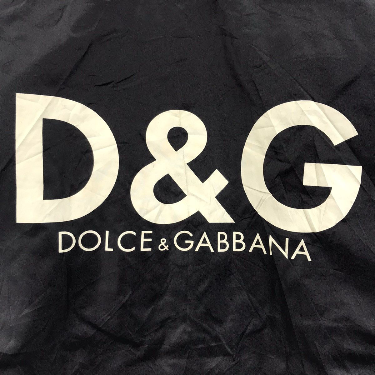 Dolce & Gabbana DOLCE & GABBANA D&G Back Hit Print Black Coach Jacket Size US M / EU 48-50 / 2 - 2 Thumbnail