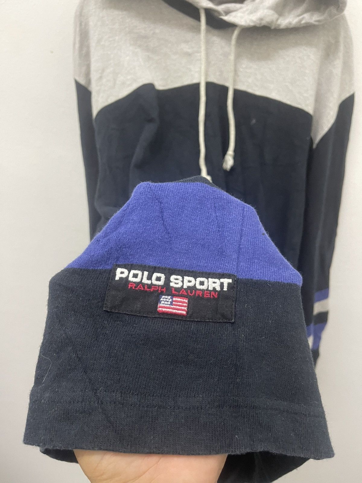 Polo Ralph Lauren Rare 90s Vintage POLO SPORT RALPH LAUREN Hoodie Size US L / EU 52-54 / 3 - 2 Thumbnail