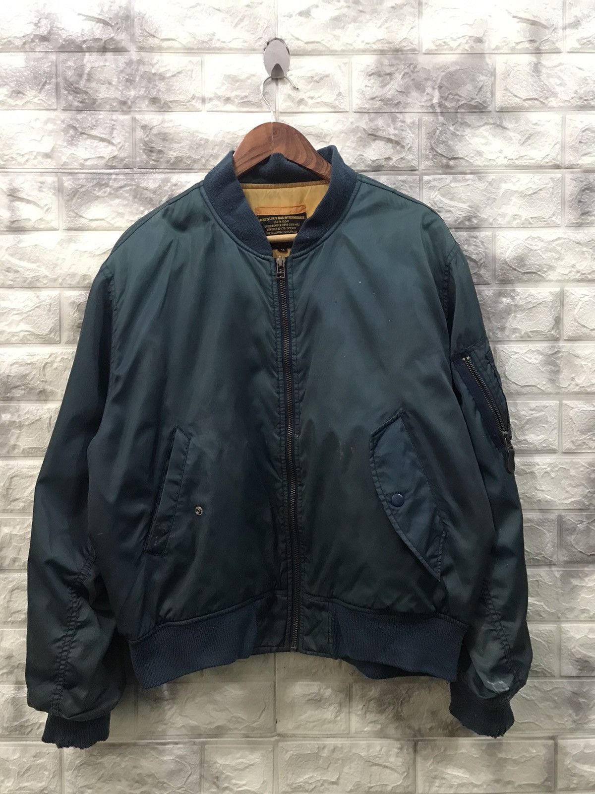Vintage Vintage Bomber Jacket Size US M / EU 48-50 / 2 - 1 Thumbnail