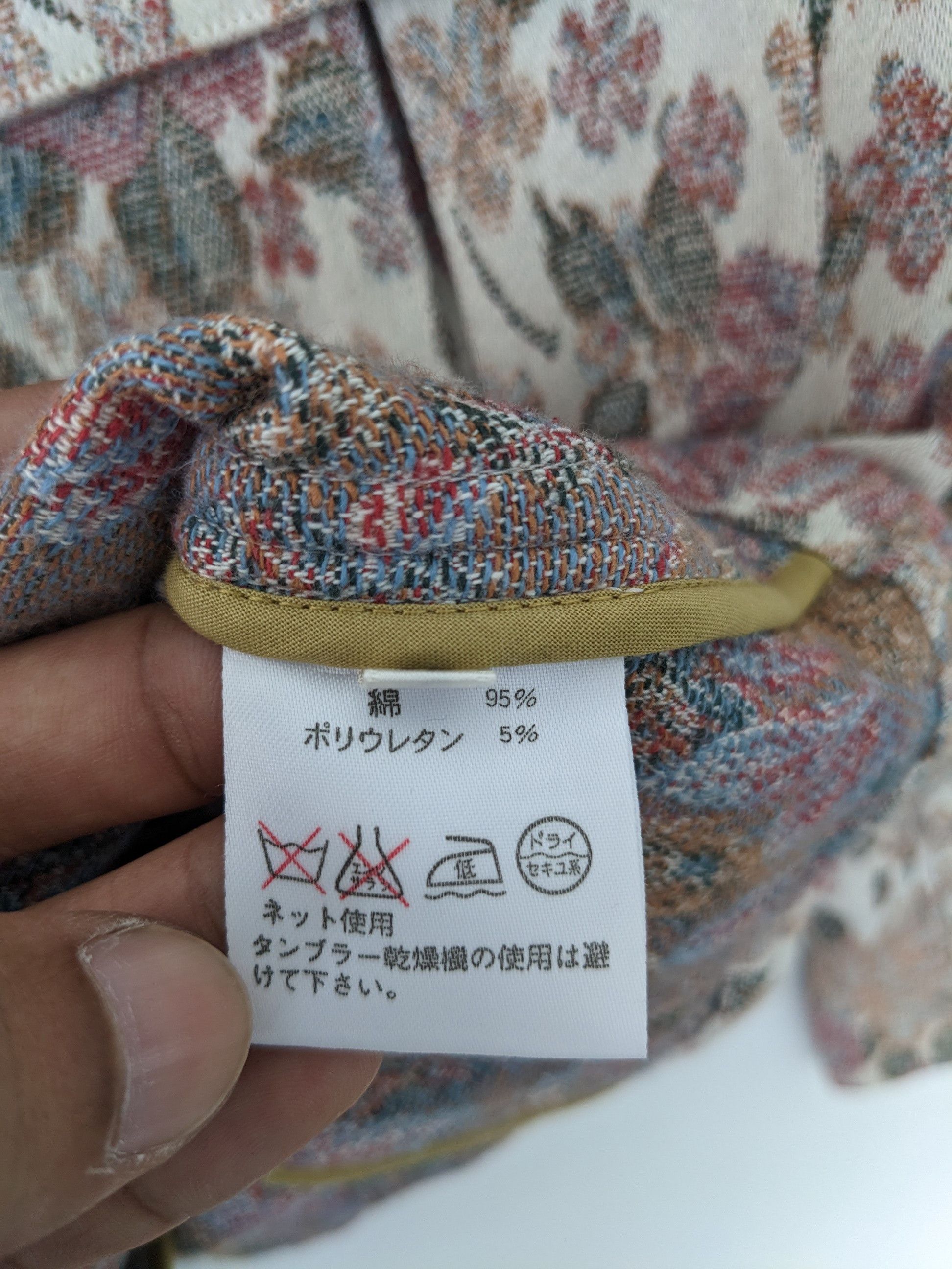 Japanese Brand × Vintage Vintage Cardigan Jacket Flower Motif Japanese Brand by NEUF Size S / US 4 / IT 40 - 6 Thumbnail