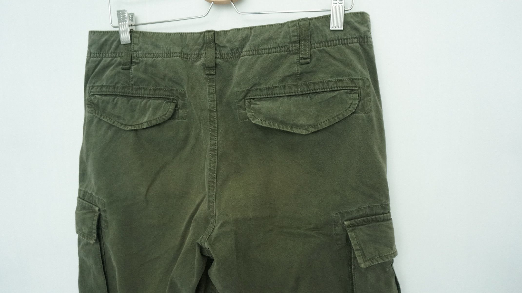 Japanese Brand × Uniqlo UNIQLO Military Worn Out Faded Tactical Cargo Pants Size US 32 / EU 48 - 8 Thumbnail