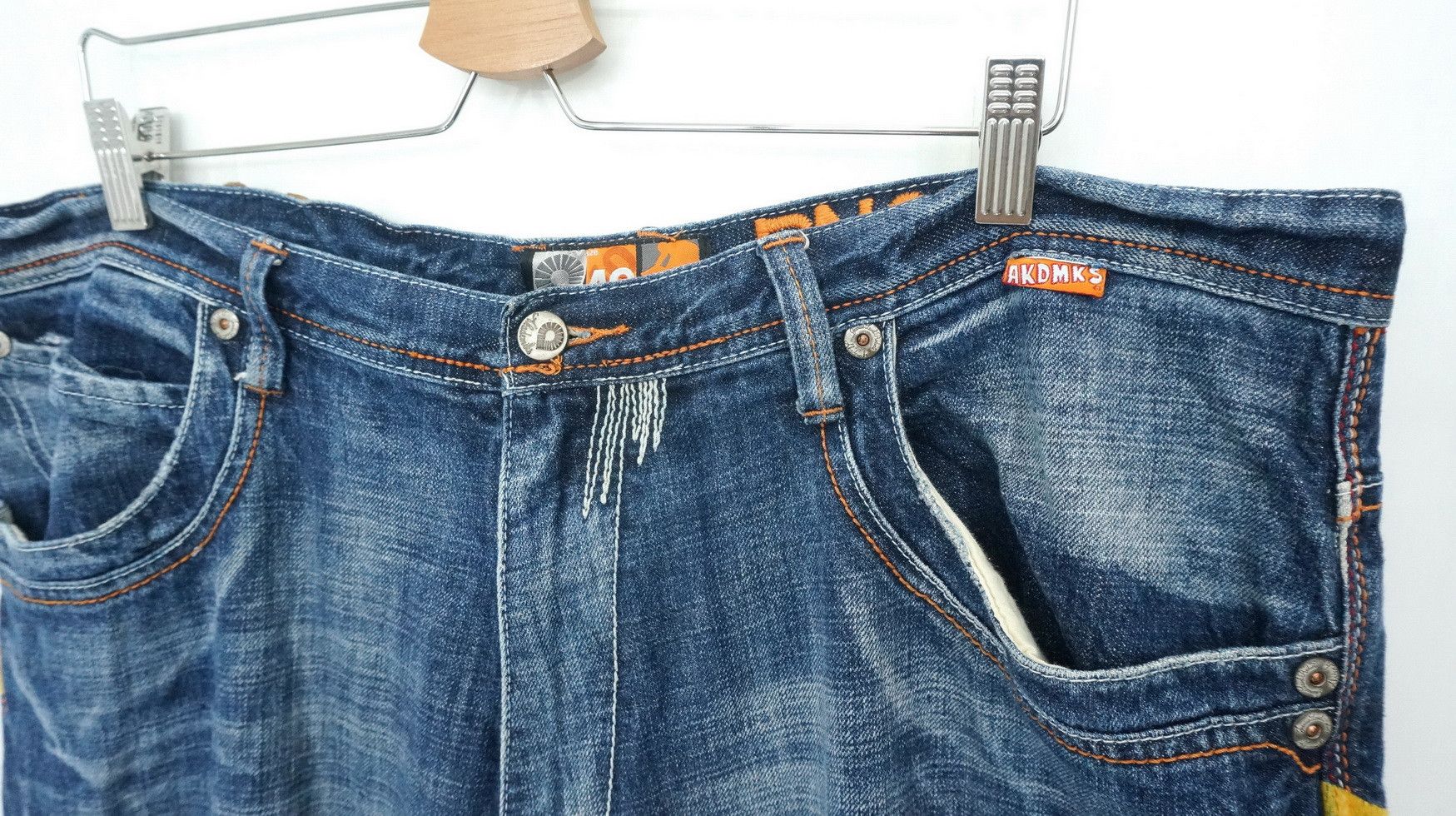 🔥 AKDMKS Akademiks Embroidered Big Tall Jeans