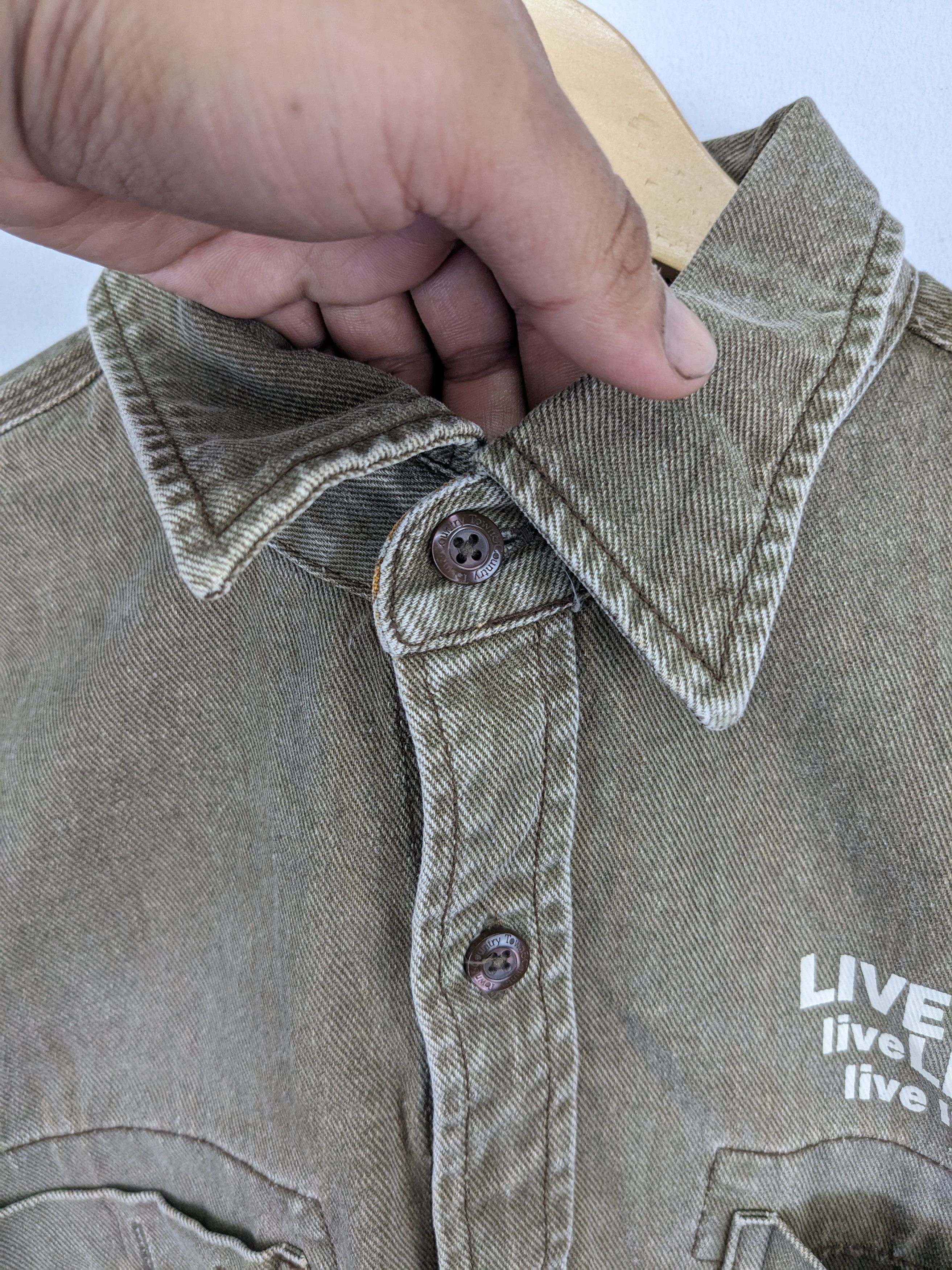 Vintage Vintage Town & Country Surfing Shirt Button Up Faded Size US M / EU 48-50 / 2 - 7 Thumbnail