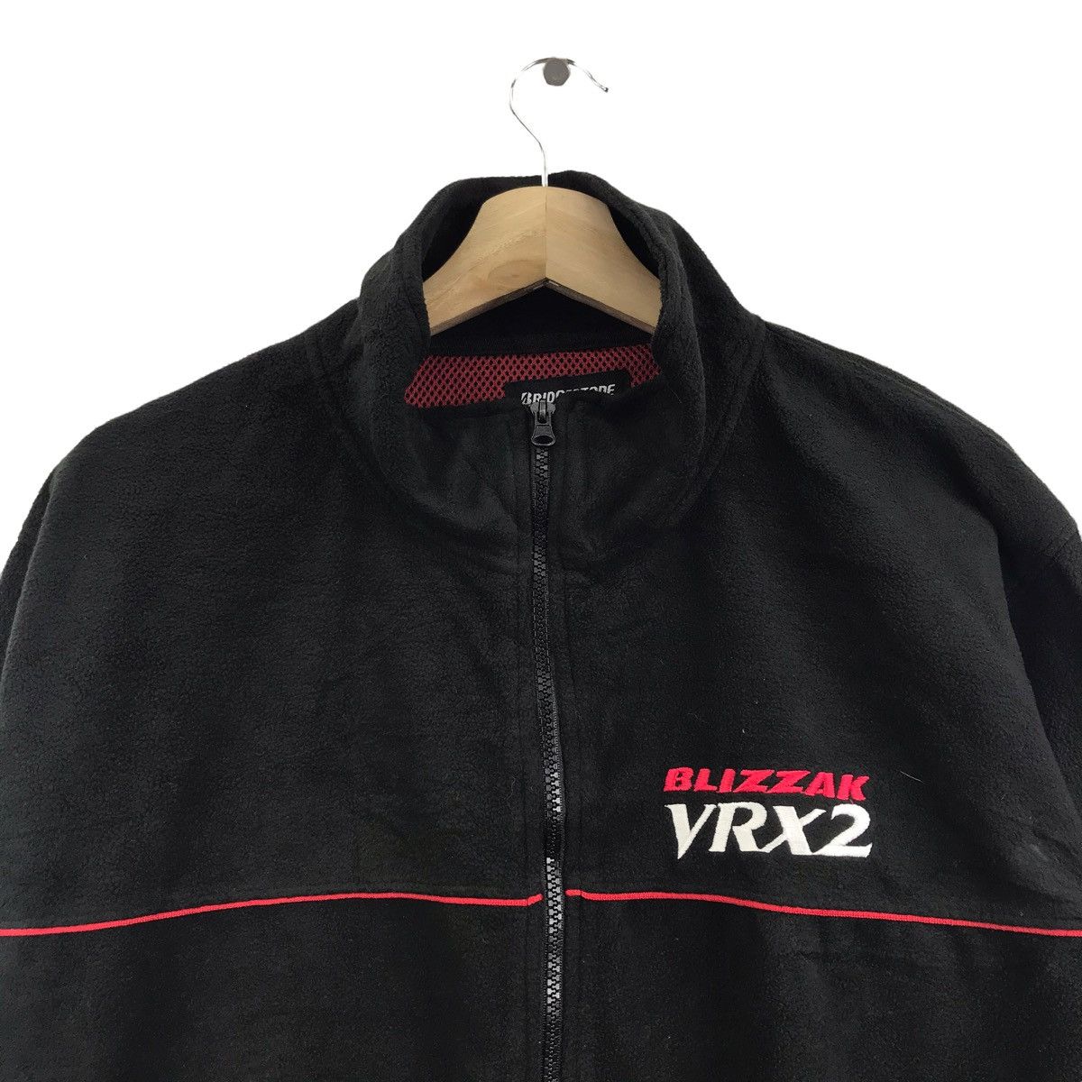 Vintage BLIZZAK VRX BRIDGESTONE Racing Team Formula1 Fleece Jacket Size US L / EU 52-54 / 3 - 2 Thumbnail