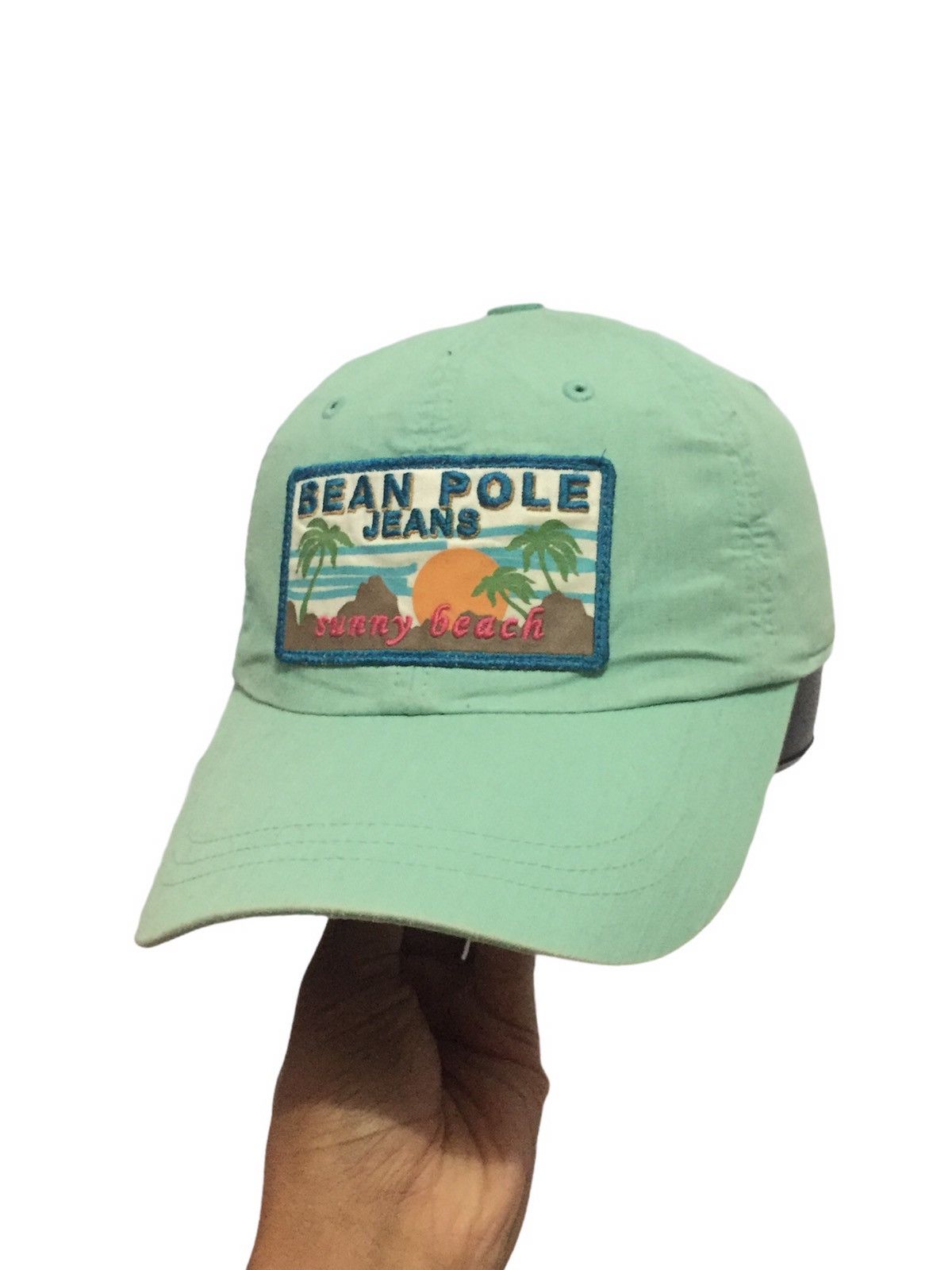 Bean Pole Jeans Hat with Patches