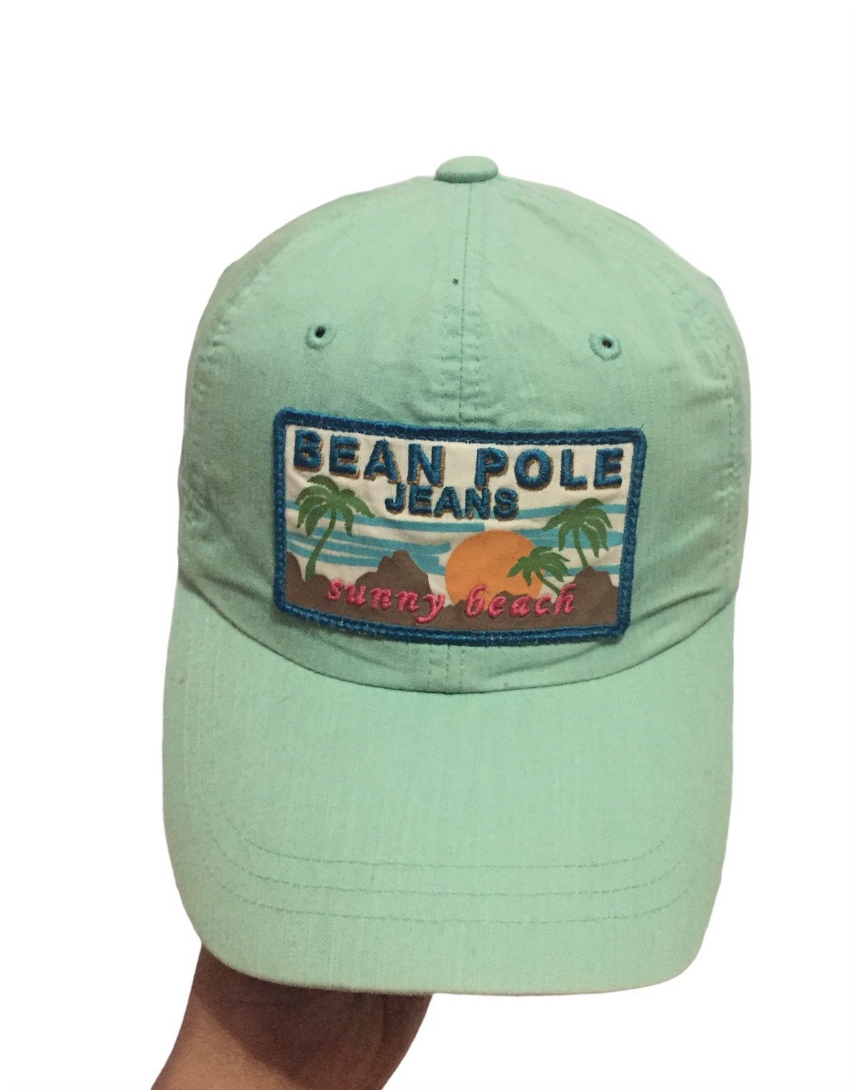 BEANPOLE Bean Pole Jeans Hat with Patches Size ONE SIZE - 6 Thumbnail