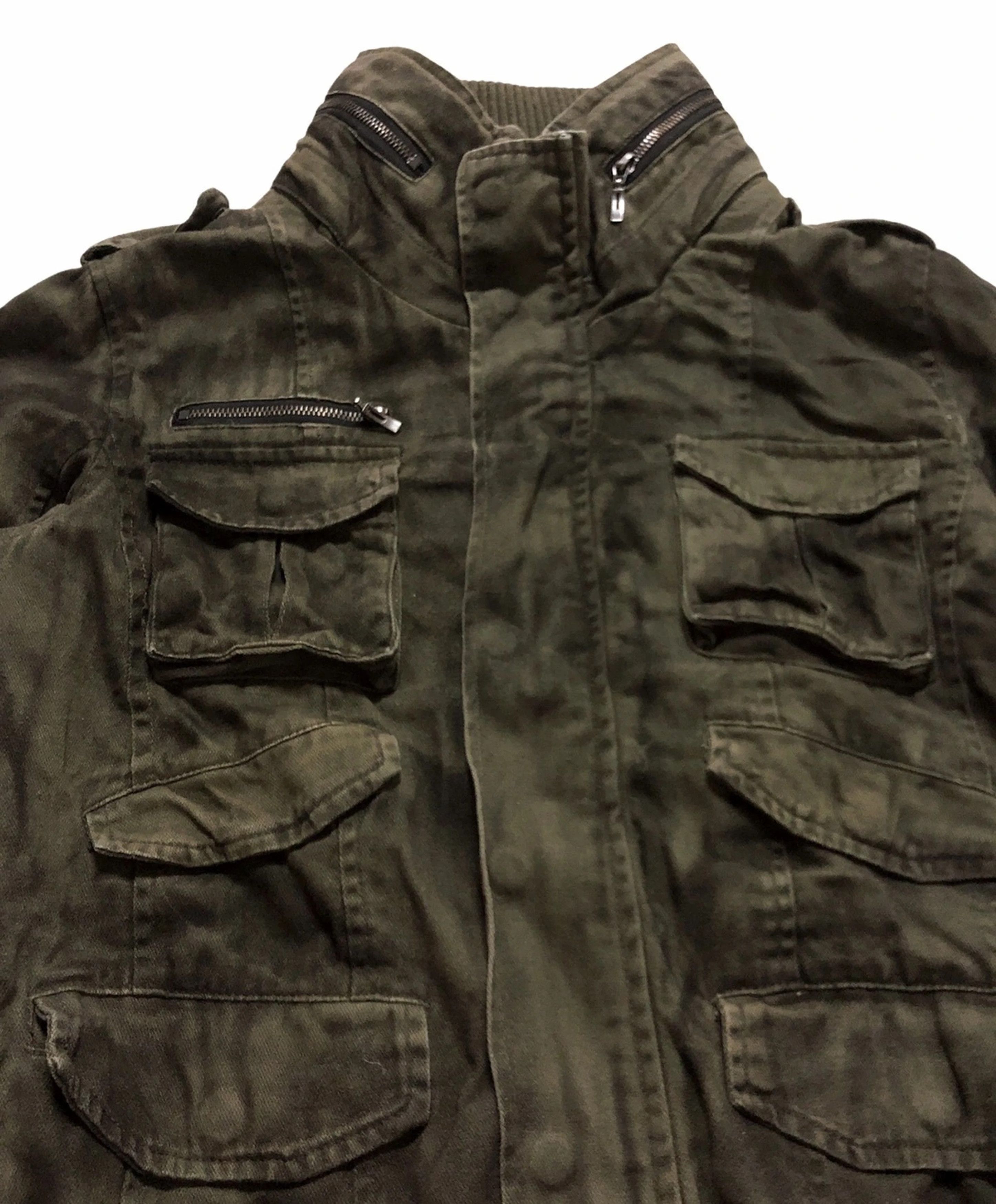 Vintage V Men Military Styles Multi Pocket Jacket Size US M / EU 48-50 / 2 - 8 Thumbnail
