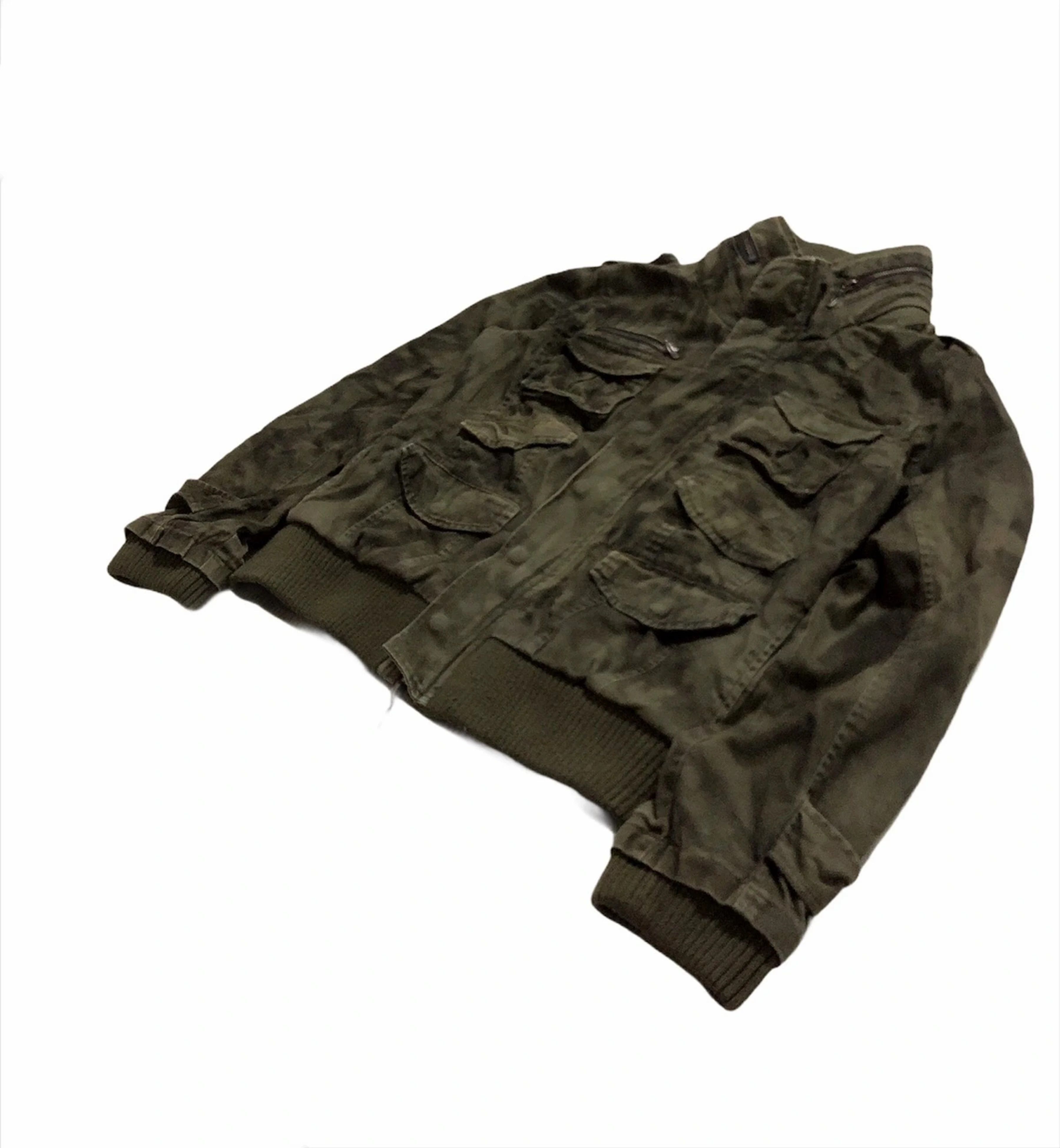 Vintage V Men Military Styles Multi Pocket Jacket Size US M / EU 48-50 / 2 - 5 Thumbnail