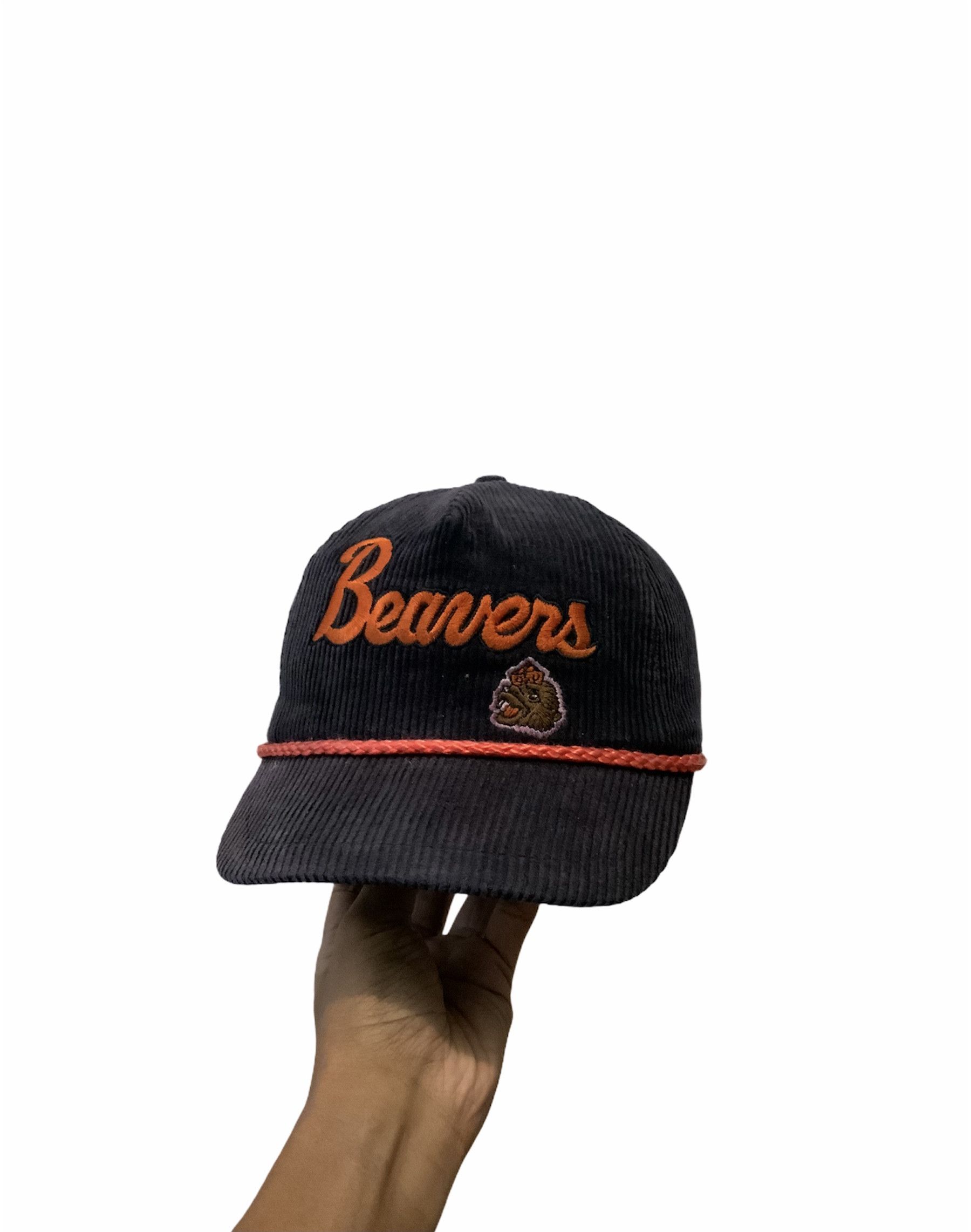 Vintage Vintage Beavers Coduroy Taiwan ROC Streetwear Hat 🔥 Size ONE SIZE - 2 Thumbnail