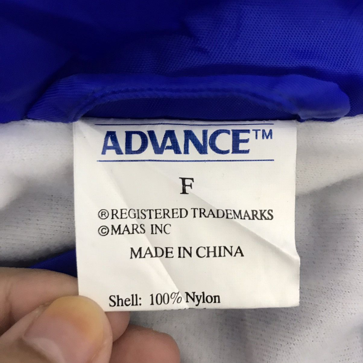 Vintage ADVANCE RACING Team Formula One F1 Bomber Coach Jacket Size US XL / EU 56 / 4 - 6 Thumbnail