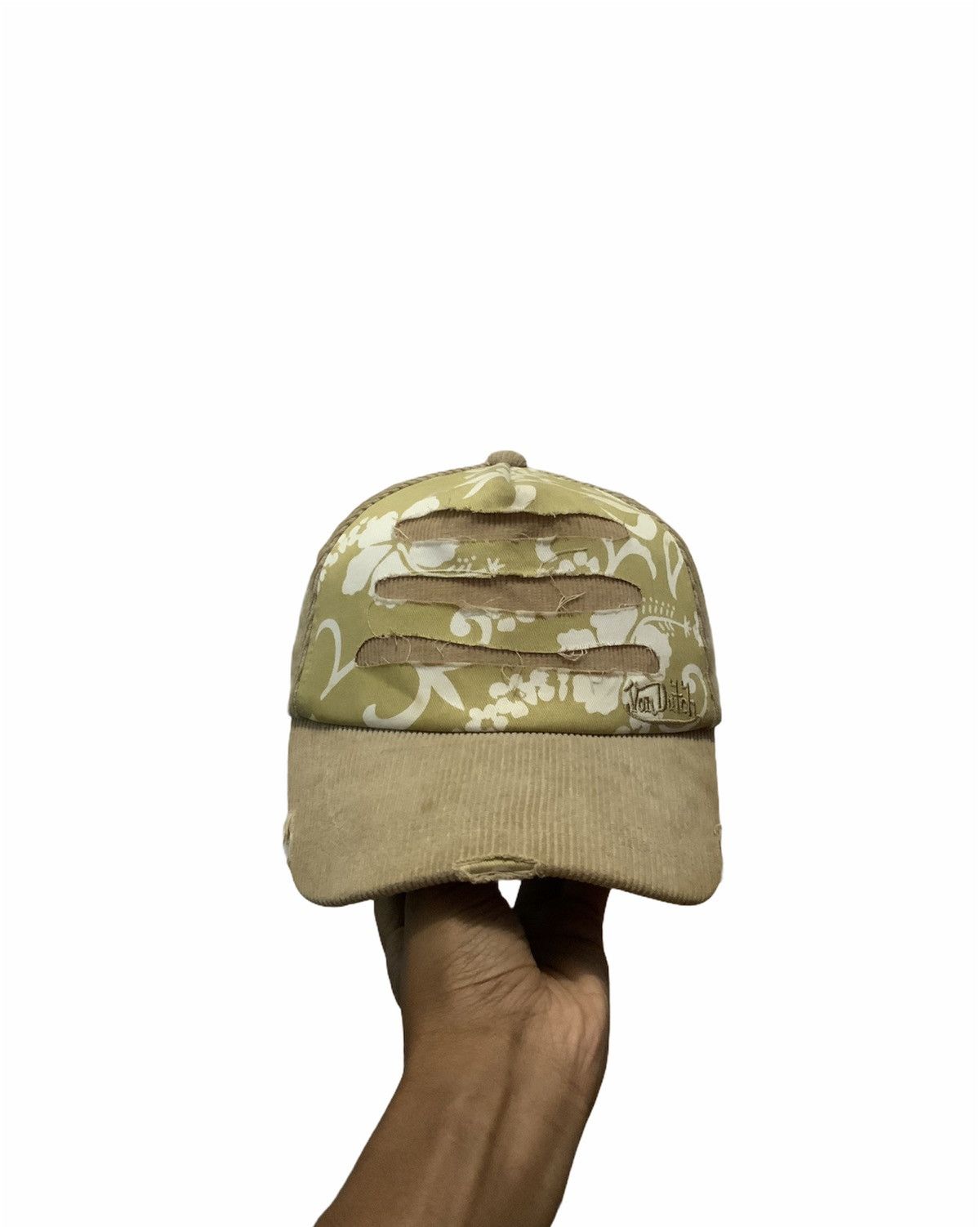 Japanese Brand Von Dutch Distressed Style Hat Cap Size ONE SIZE - 1 Thumbnail