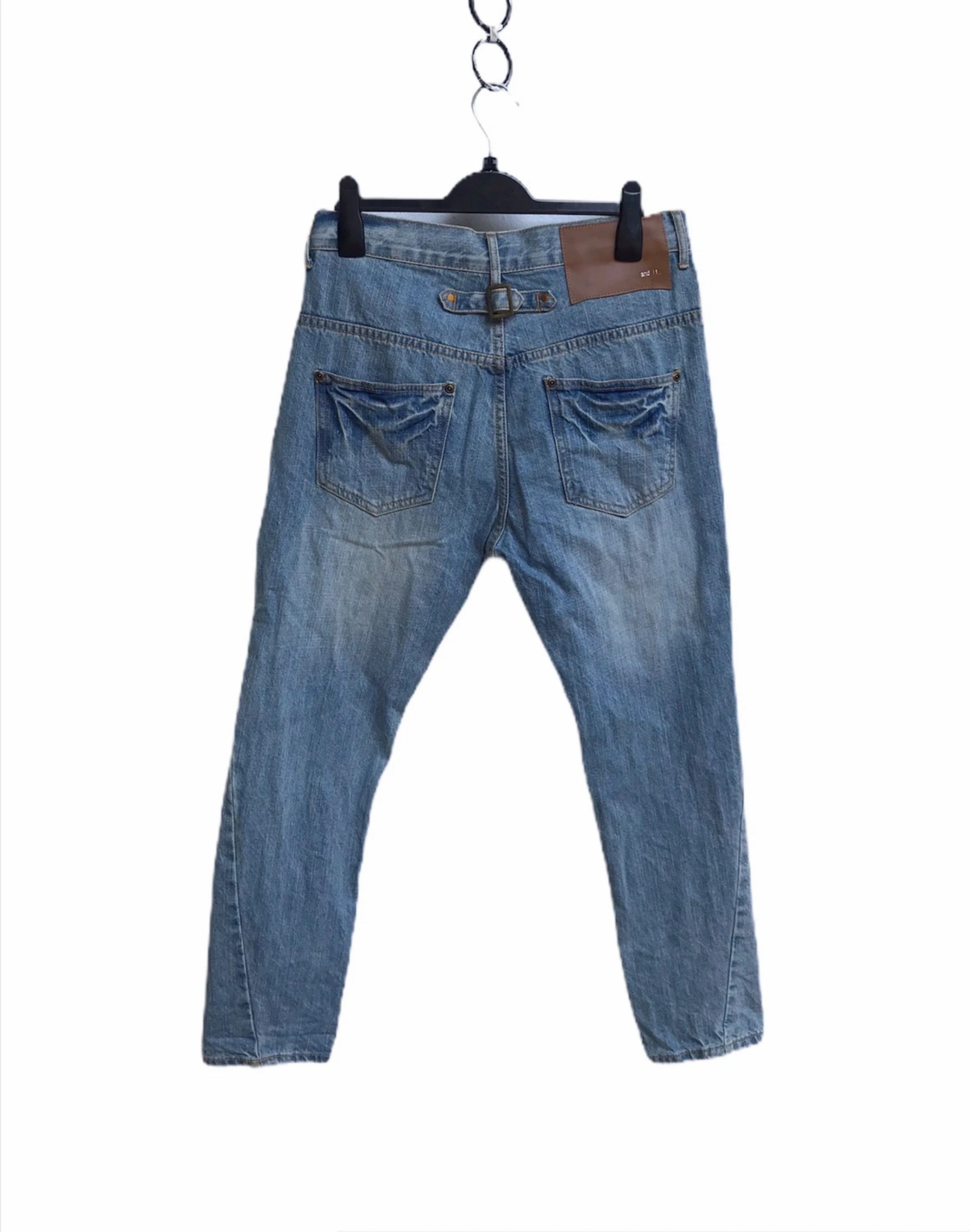 Japanese Brand By And It Nice Styles Denim Jeans Size US 31 - 3 Thumbnail