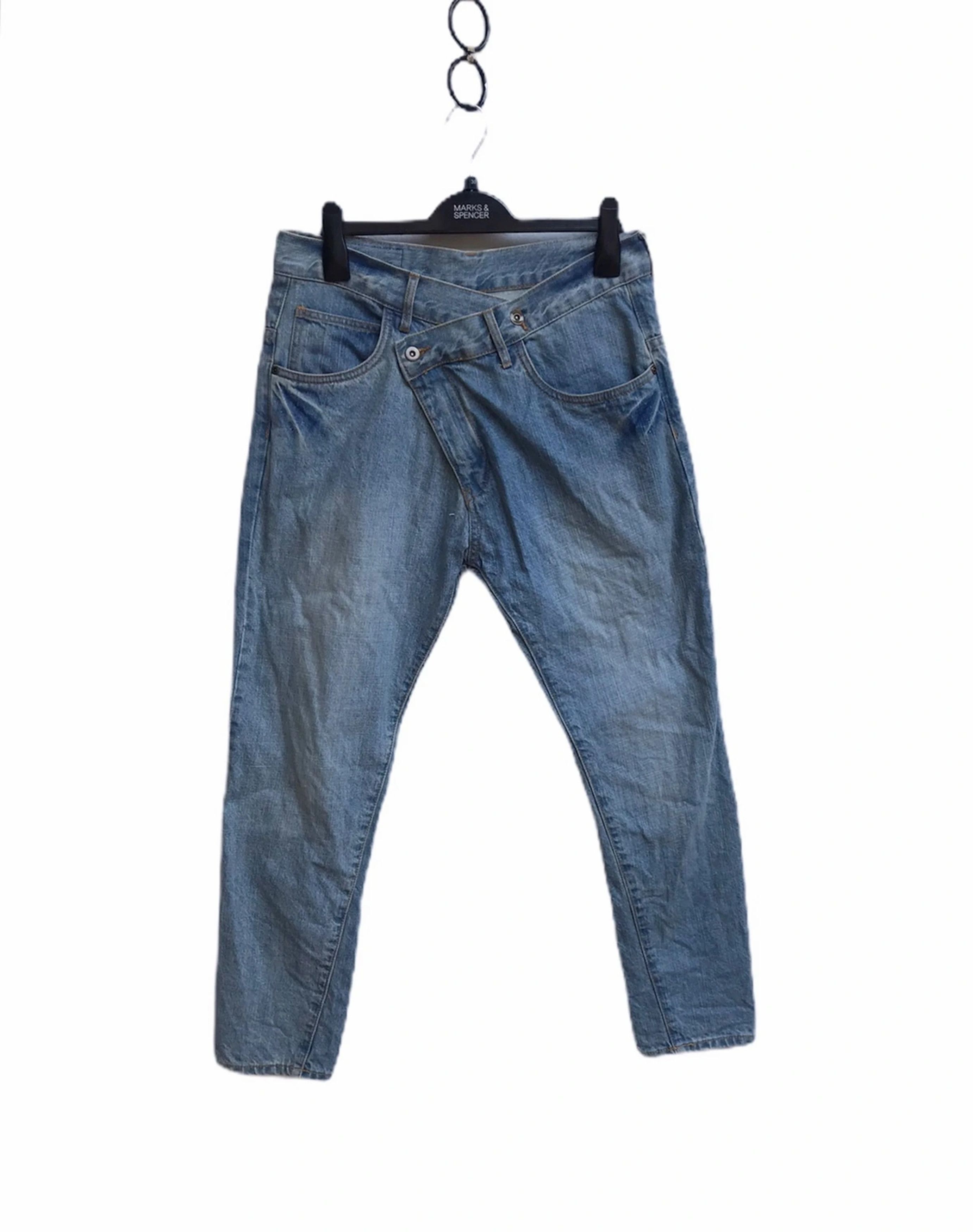 Japanese Brand By And It Nice Styles Denim Jeans Size US 31 - 2 Thumbnail