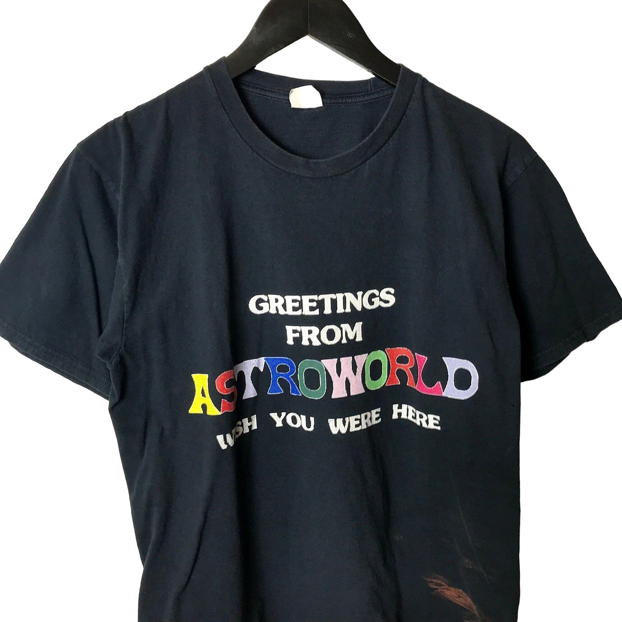 T shirt Astroworld Tour Los Angeles forum Wish you were here main image 1