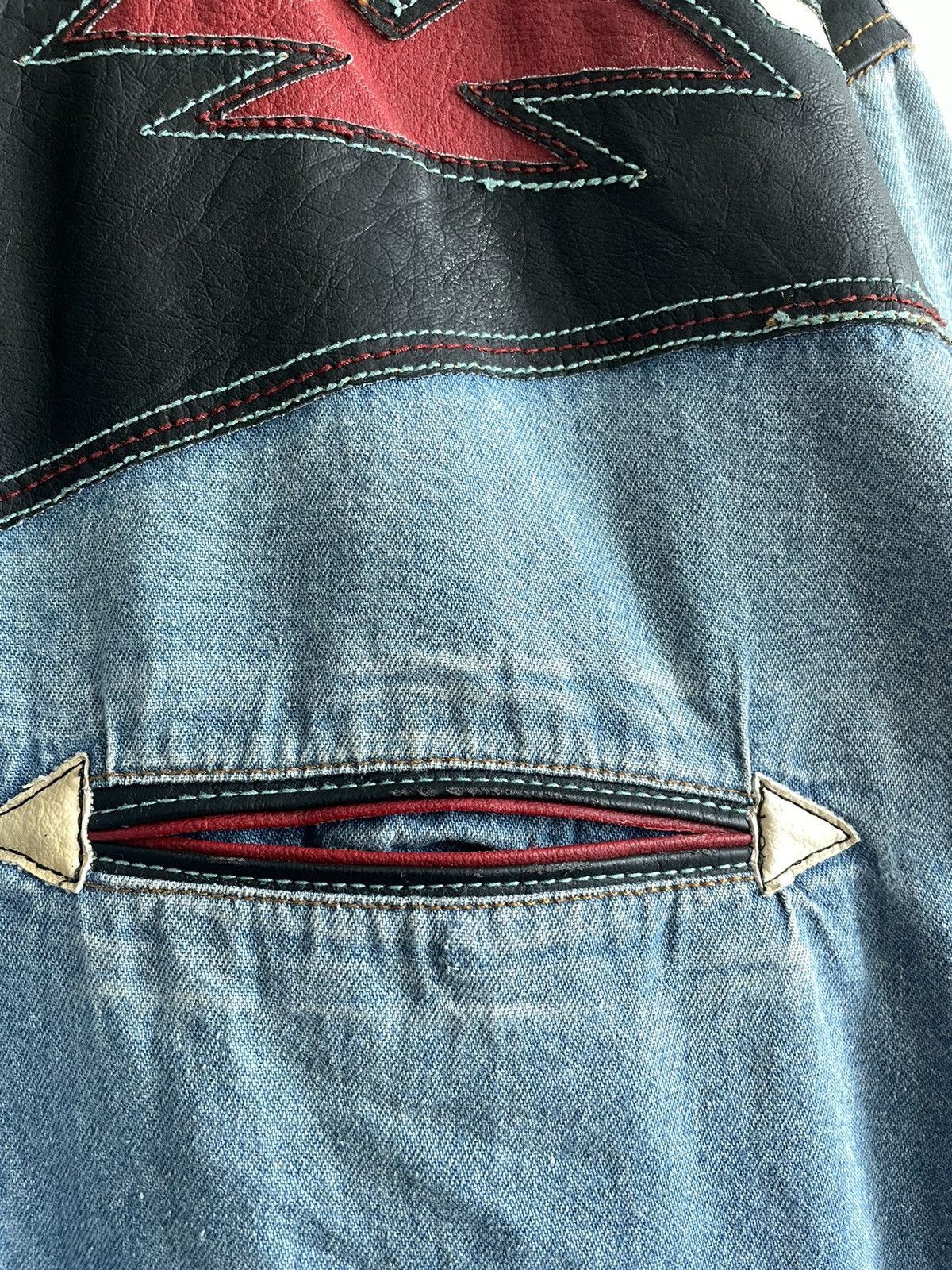 Vintage VINTAGE SHOOTER HYBRID PEARL BUTTON SNAP CHAMBRAY Size US L / EU 52-54 / 3 - 8 Thumbnail