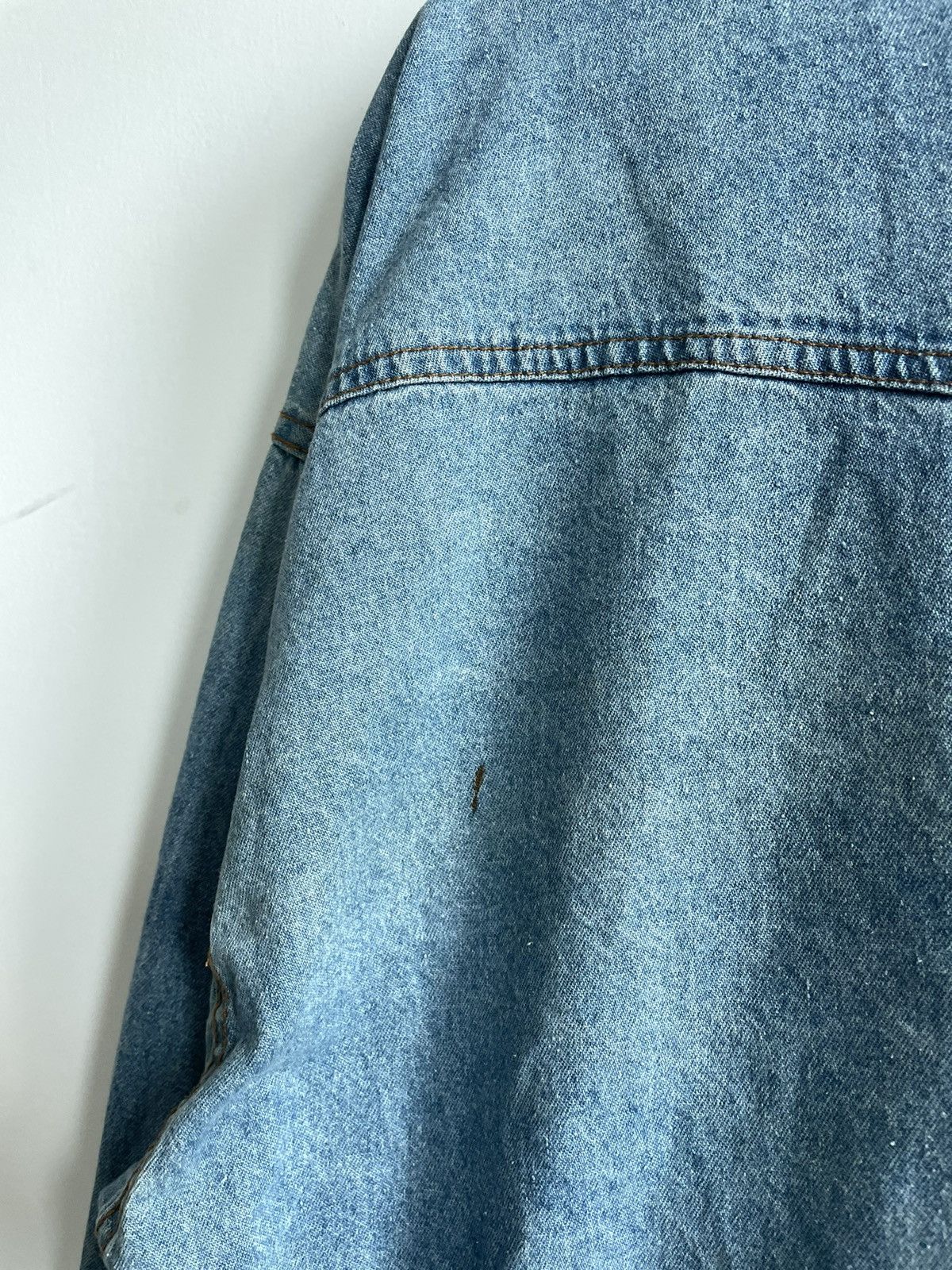Vintage VINTAGE SHOOTER HYBRID PEARL BUTTON SNAP CHAMBRAY Size US L / EU 52-54 / 3 - 11 Thumbnail
