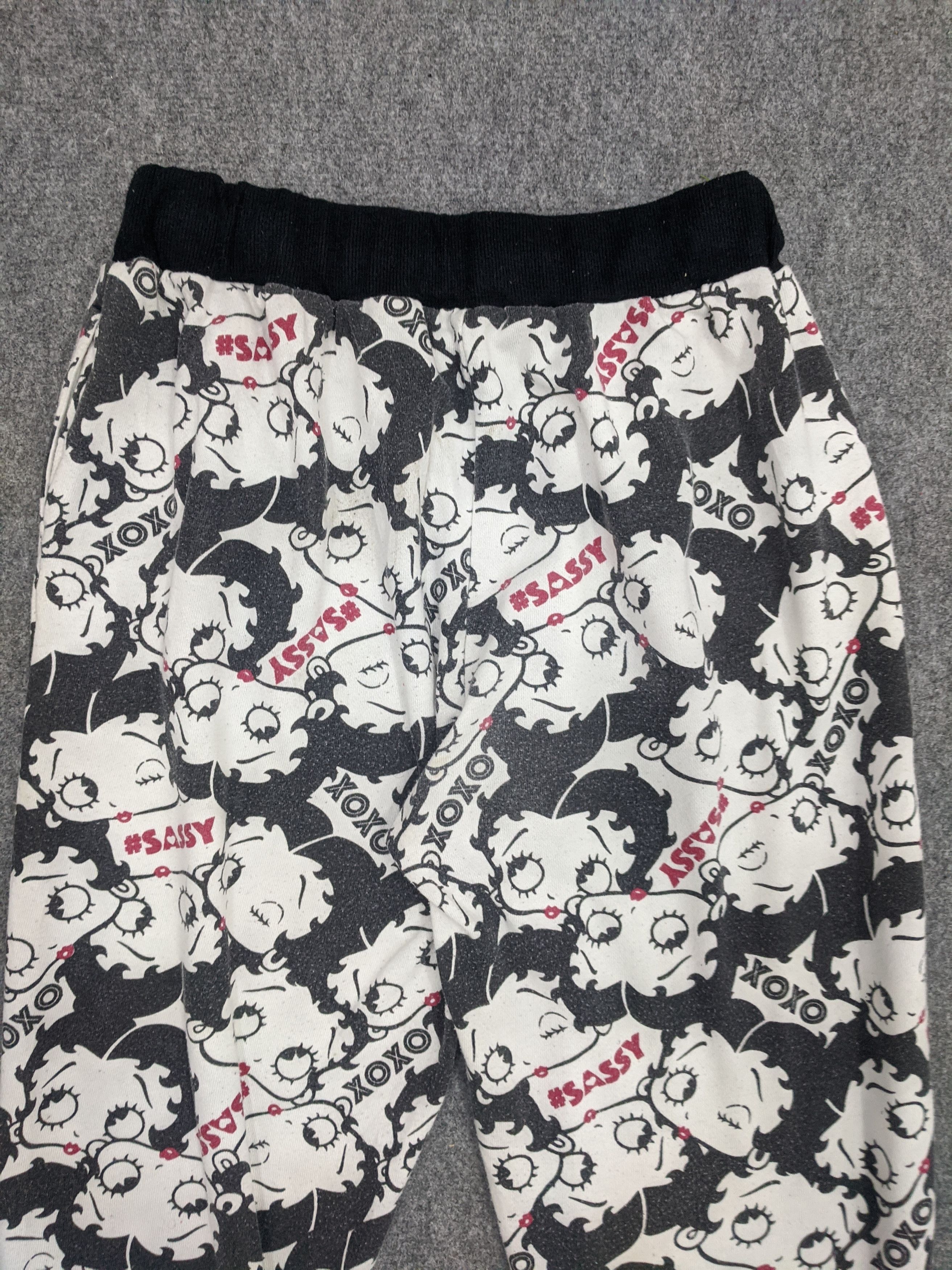 Cartoon Network Vintage Betty Boop Animated Jogger Pant TP0009 Size US 26 / EU 42 - 4 Thumbnail