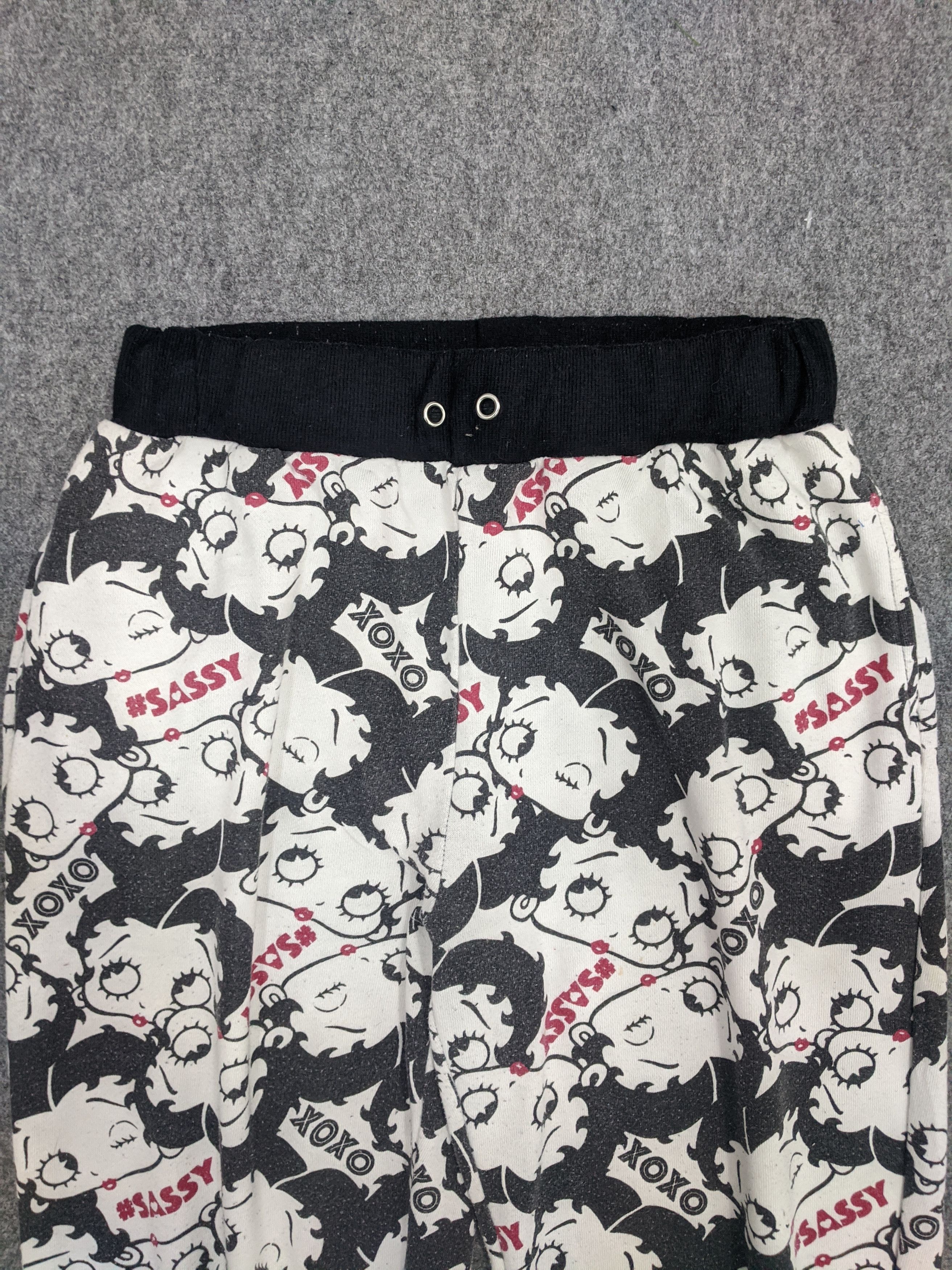 Cartoon Network Vintage Betty Boop Animated Jogger Pant TP0009 Size US 26 / EU 42 - 2 Thumbnail