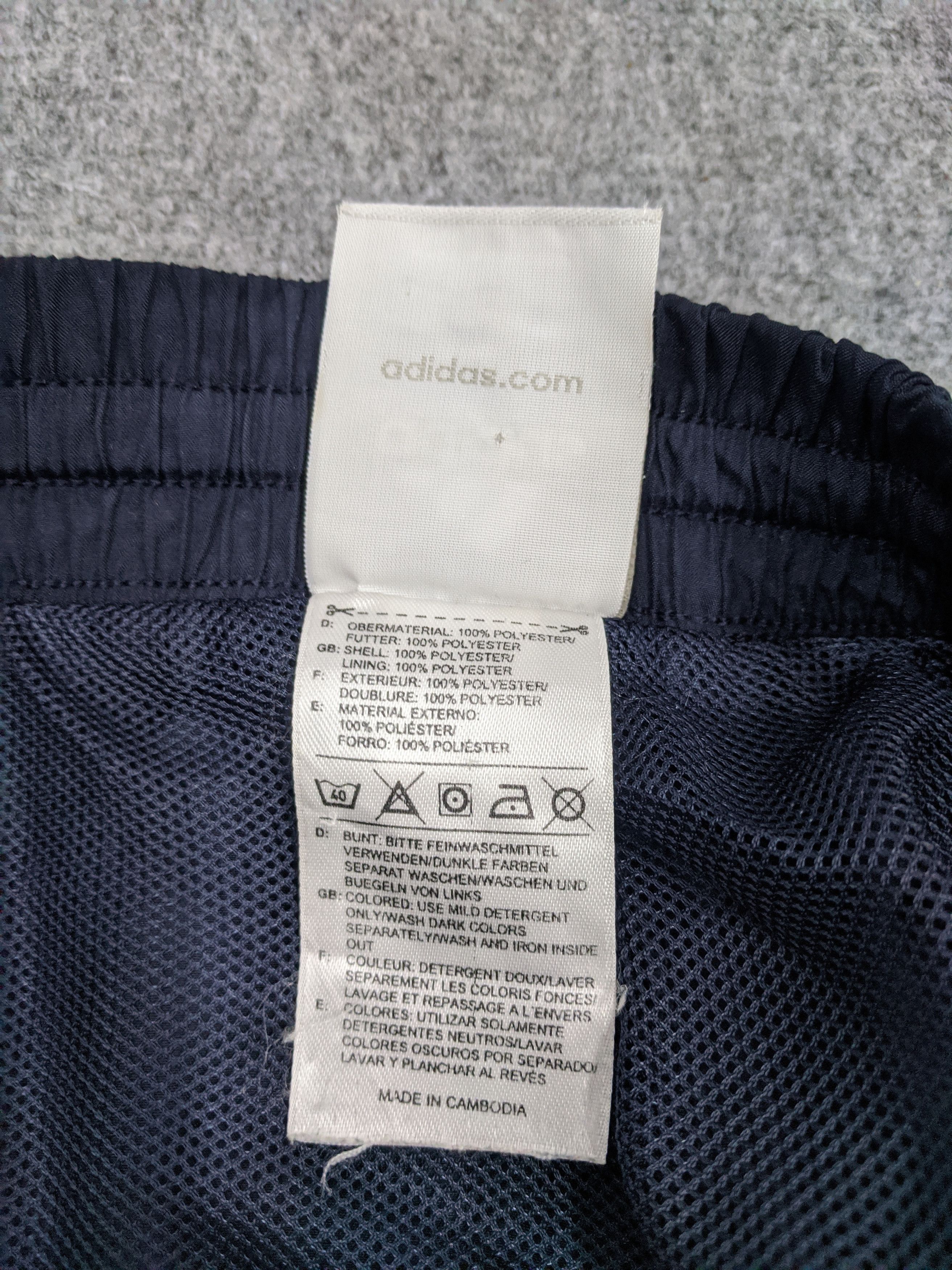 Adidas Vintage 90s Adidas Nylon Tracksuit Pant TP0004 Size US 26 / EU 42 - 7 Thumbnail