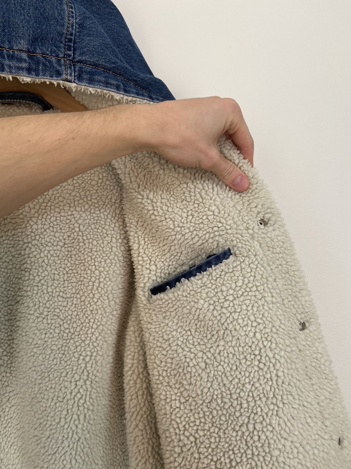 Levi's Levi’s Sherpa Denim Jacket Size US S / EU 44-46 / 1 - 21 Thumbnail