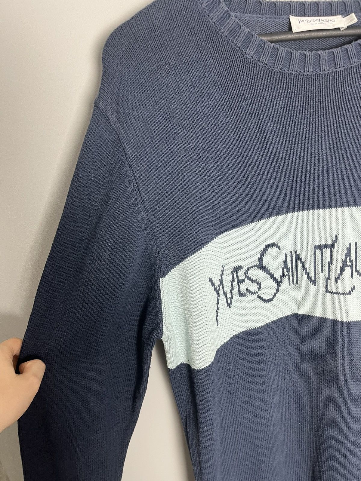 Yves Saint Laurent YVES SAINT LAURENT VINTAGE SWEATER KNITWEAR Y2K Size US L / EU 52-54 / 3 - 7 Thumbnail