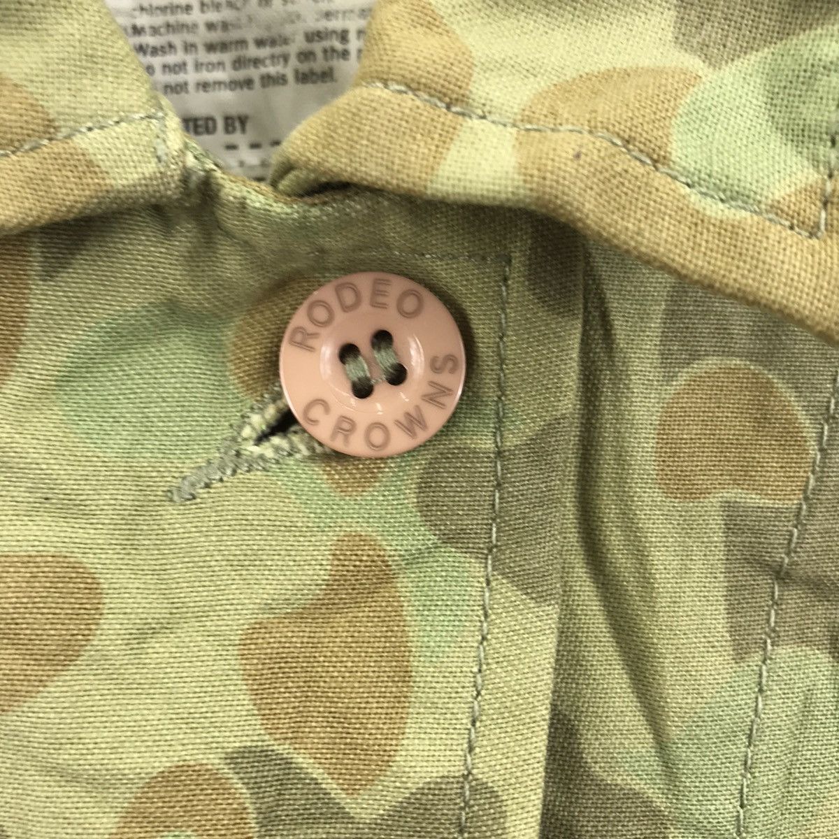 Other RODEO CROWNS Girls Camp Rock Duck Camo Military Japan Jacket Size US S / EU 44-46 / 1 - 6 Thumbnail