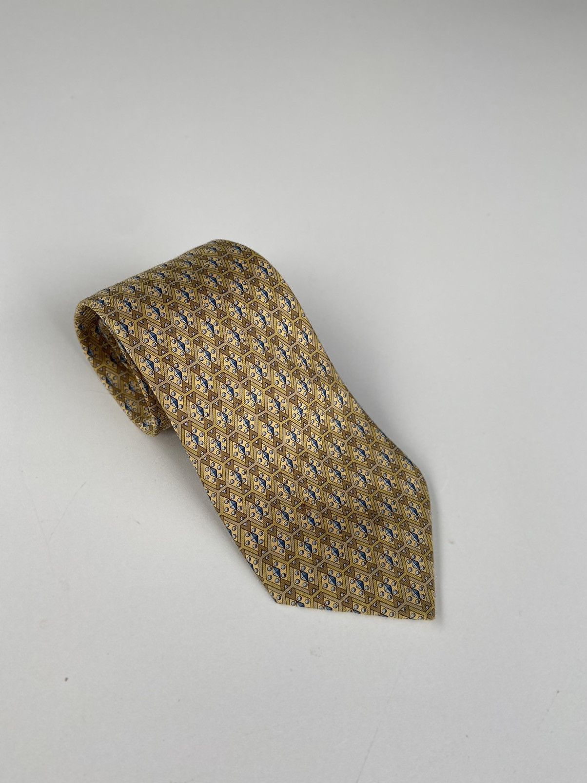 Hermes Hermes tie red 100% silk Size ONE SIZE - 13 Thumbnail