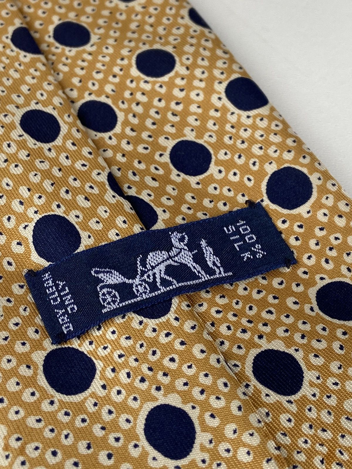 Hermes Hermes tie red 100% silk Size ONE SIZE - 5 Thumbnail