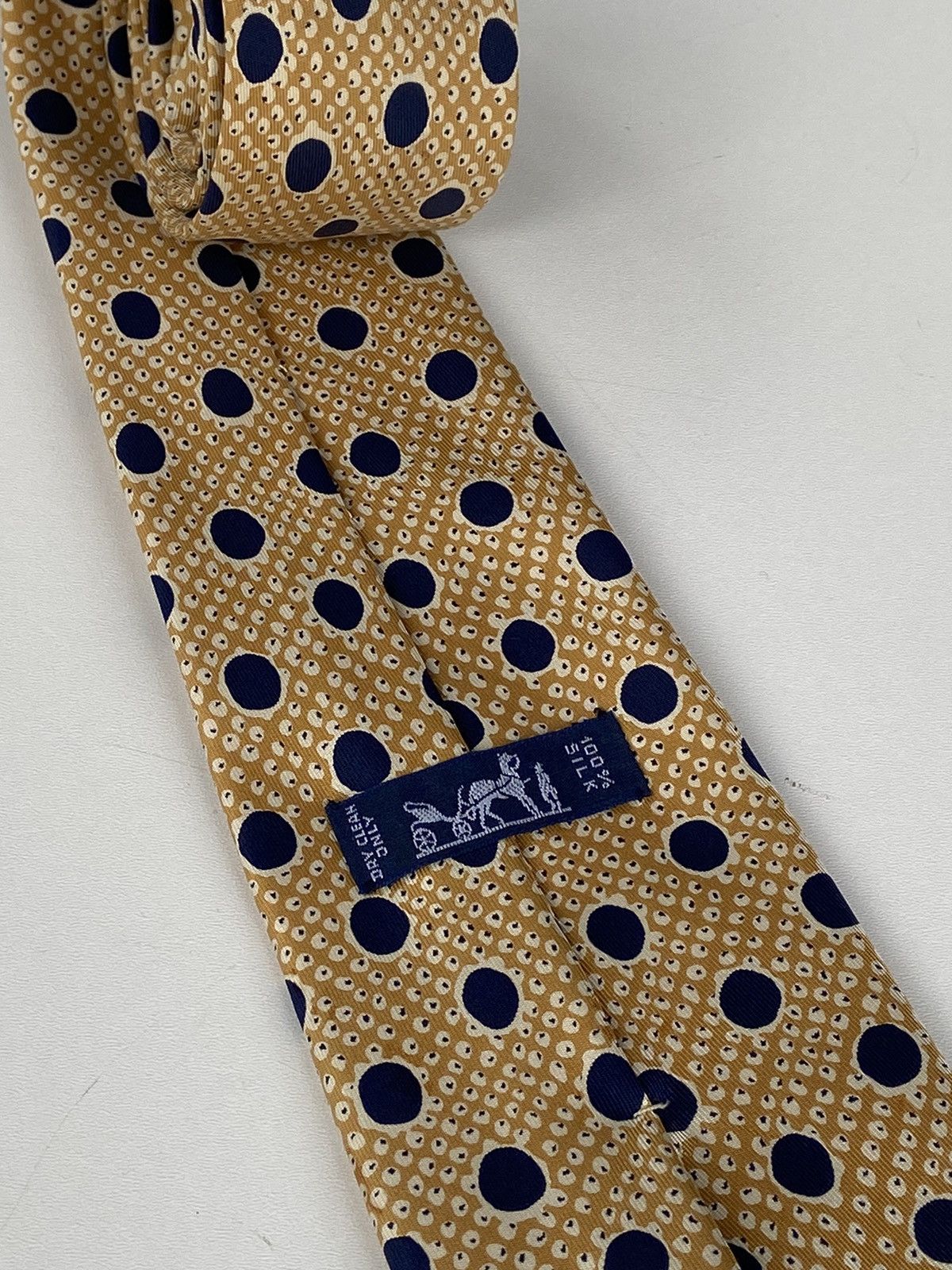 Hermes Hermes tie red 100% silk Size ONE SIZE - 4 Thumbnail
