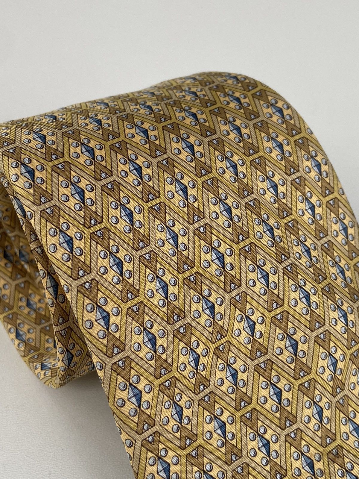 Hermes Hermes tie red 100% silk Size ONE SIZE - 17 Thumbnail