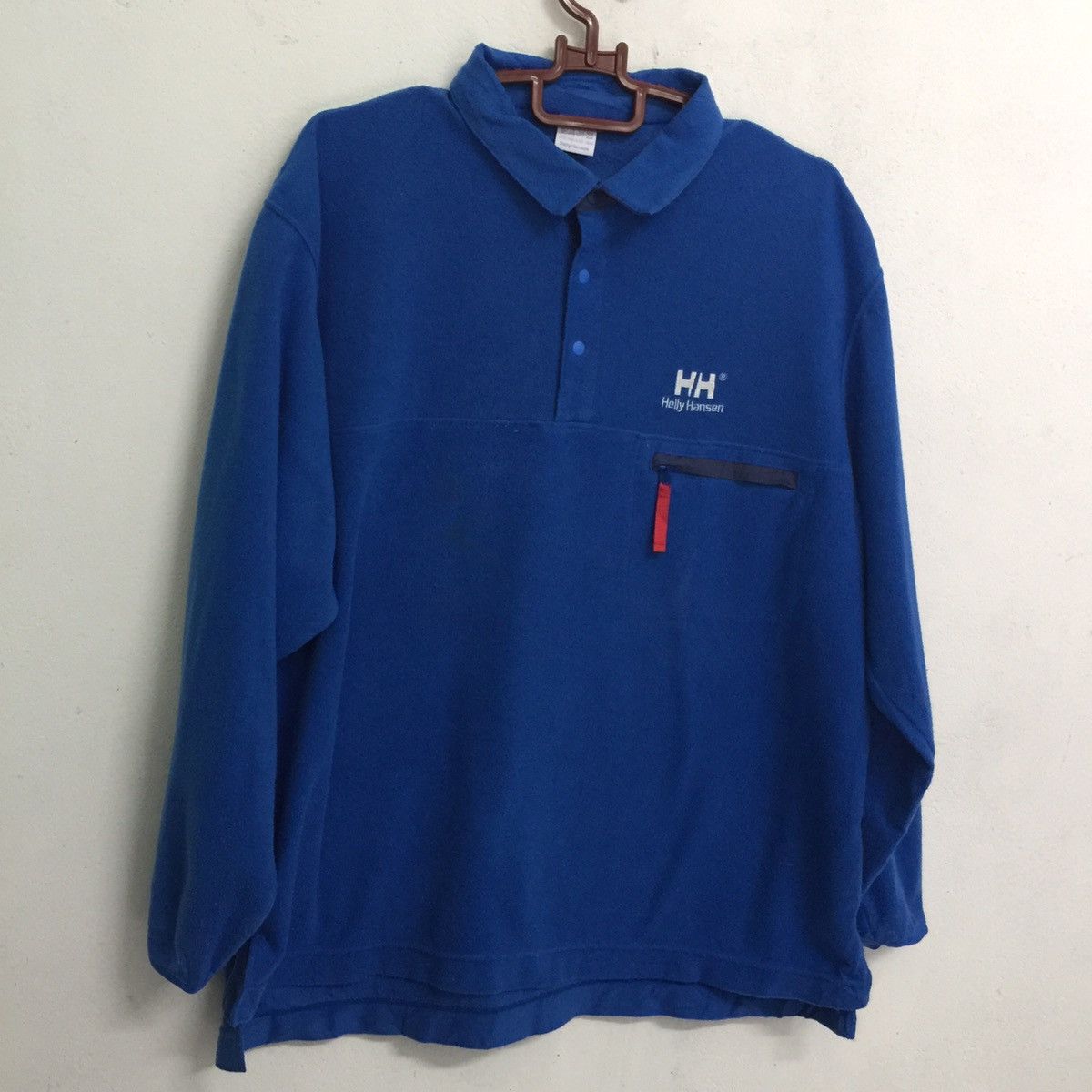 Helly Hansen Rare Vintage Helly Hansen Fleece Sweatshirt Size US L / EU 52-54 / 3 - 3 Thumbnail