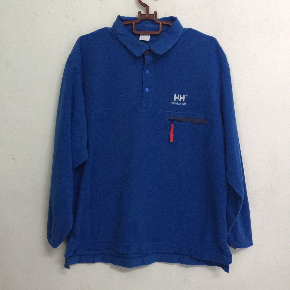 Helly Hansen Rare Vintage Helly Hansen Fleece Sweatshirt Size US L / EU 52-54 / 3 - 1 Thumbnail