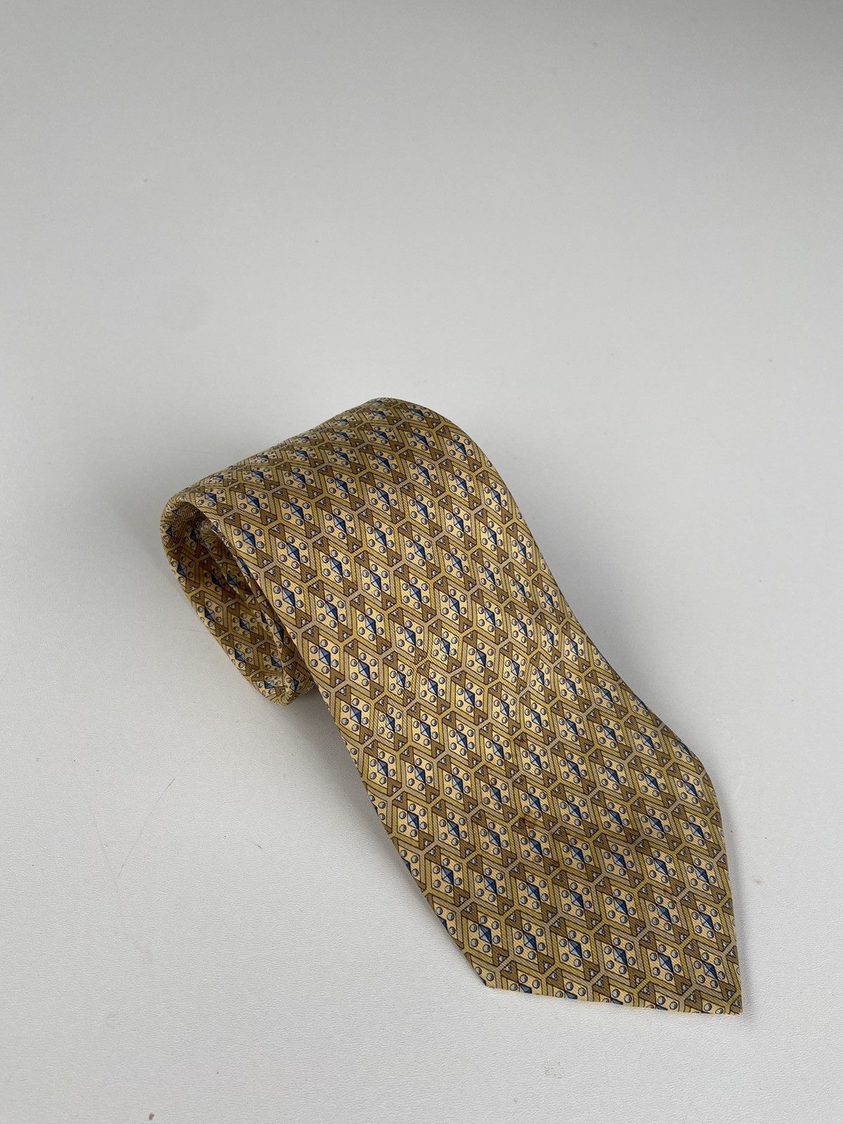 Hermes Hermes tie red 100% silk Size ONE SIZE - 2 Thumbnail