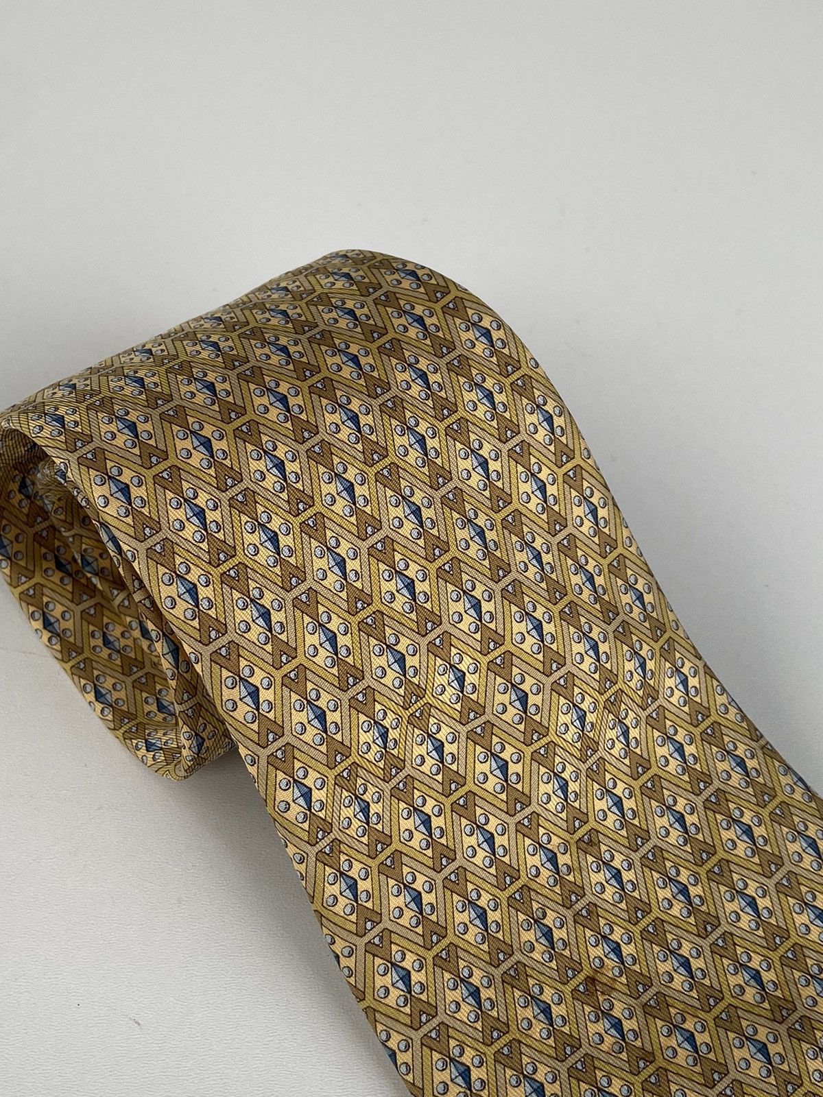 Hermes Hermes tie red 100% silk Size ONE SIZE - 3 Thumbnail
