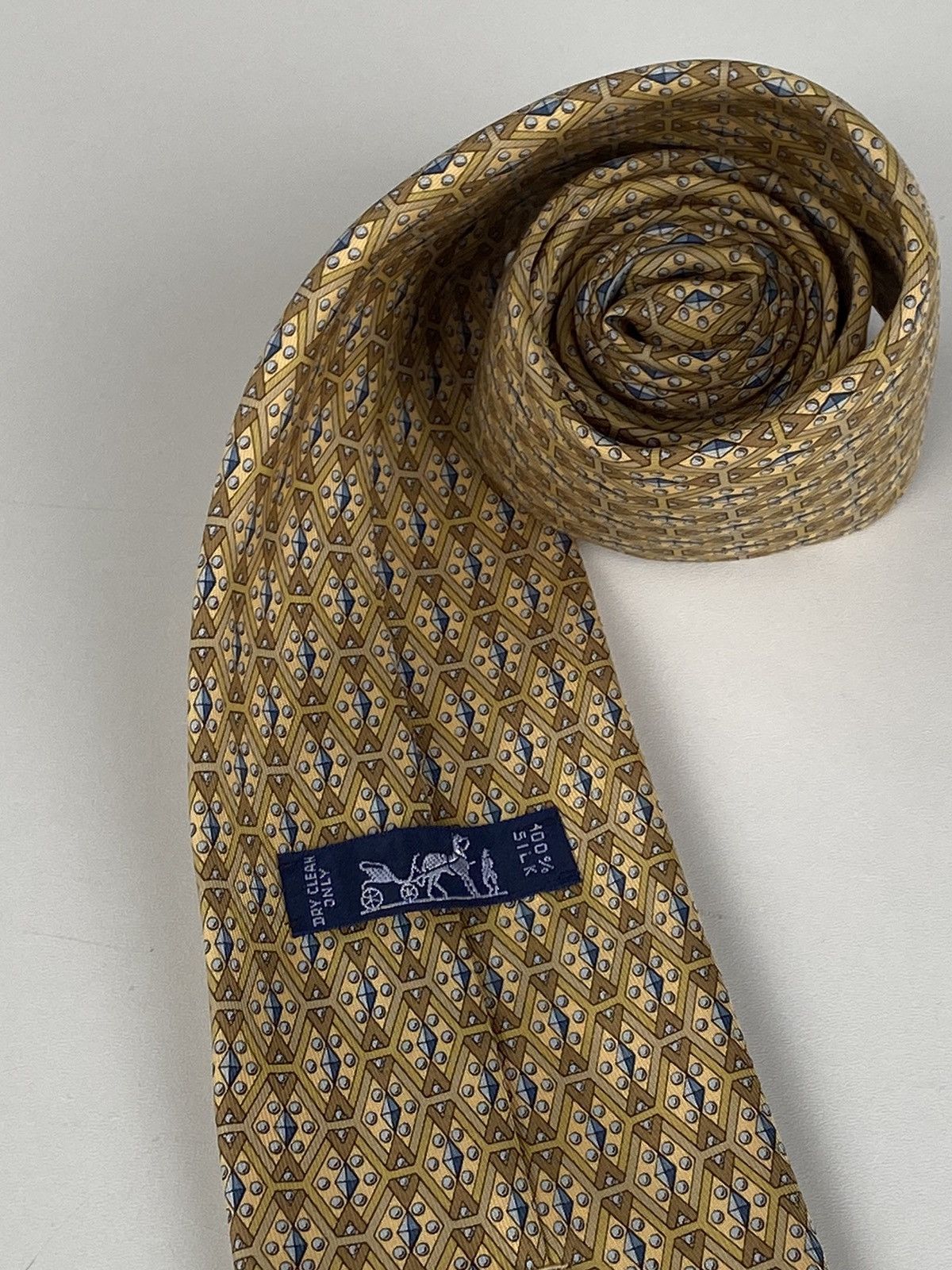 Hermes Hermes tie red 100% silk Size ONE SIZE - 8 Thumbnail