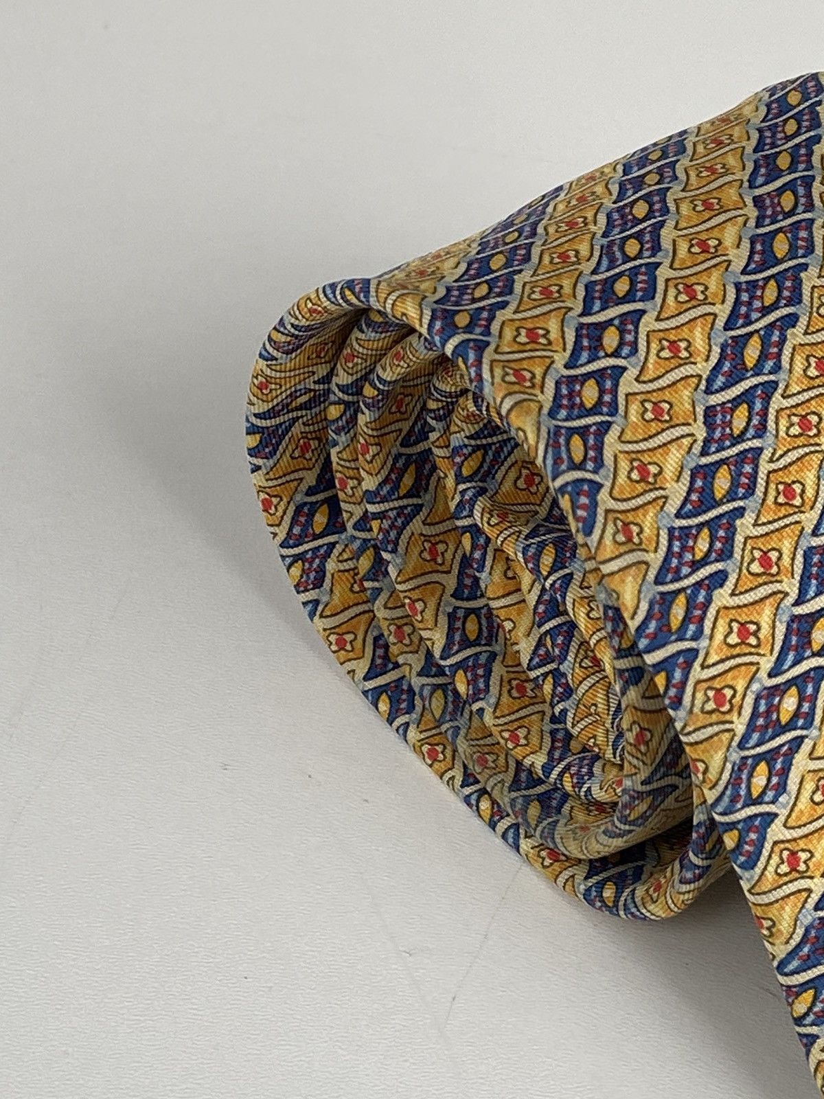 Hermes Hermes tie red 100% silk Size ONE SIZE - 4 Thumbnail