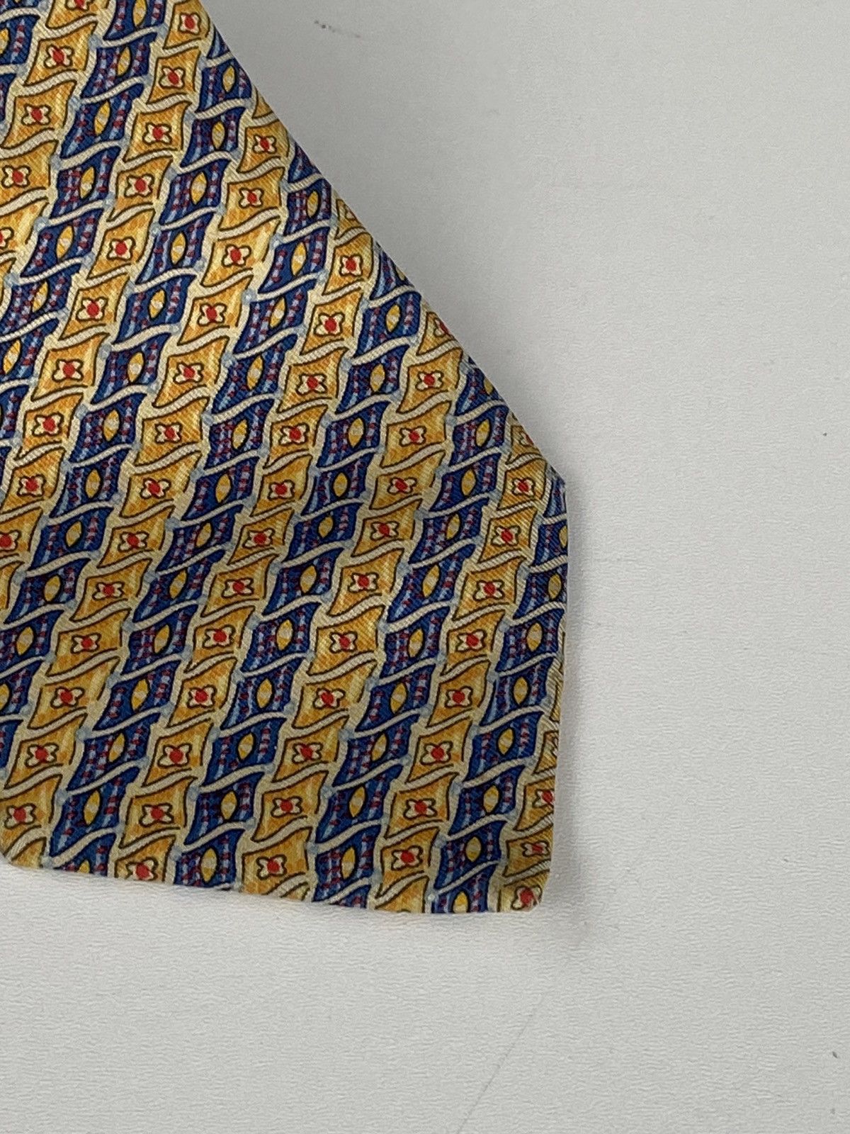 Hermes Hermes tie red 100% silk Size ONE SIZE - 2 Thumbnail