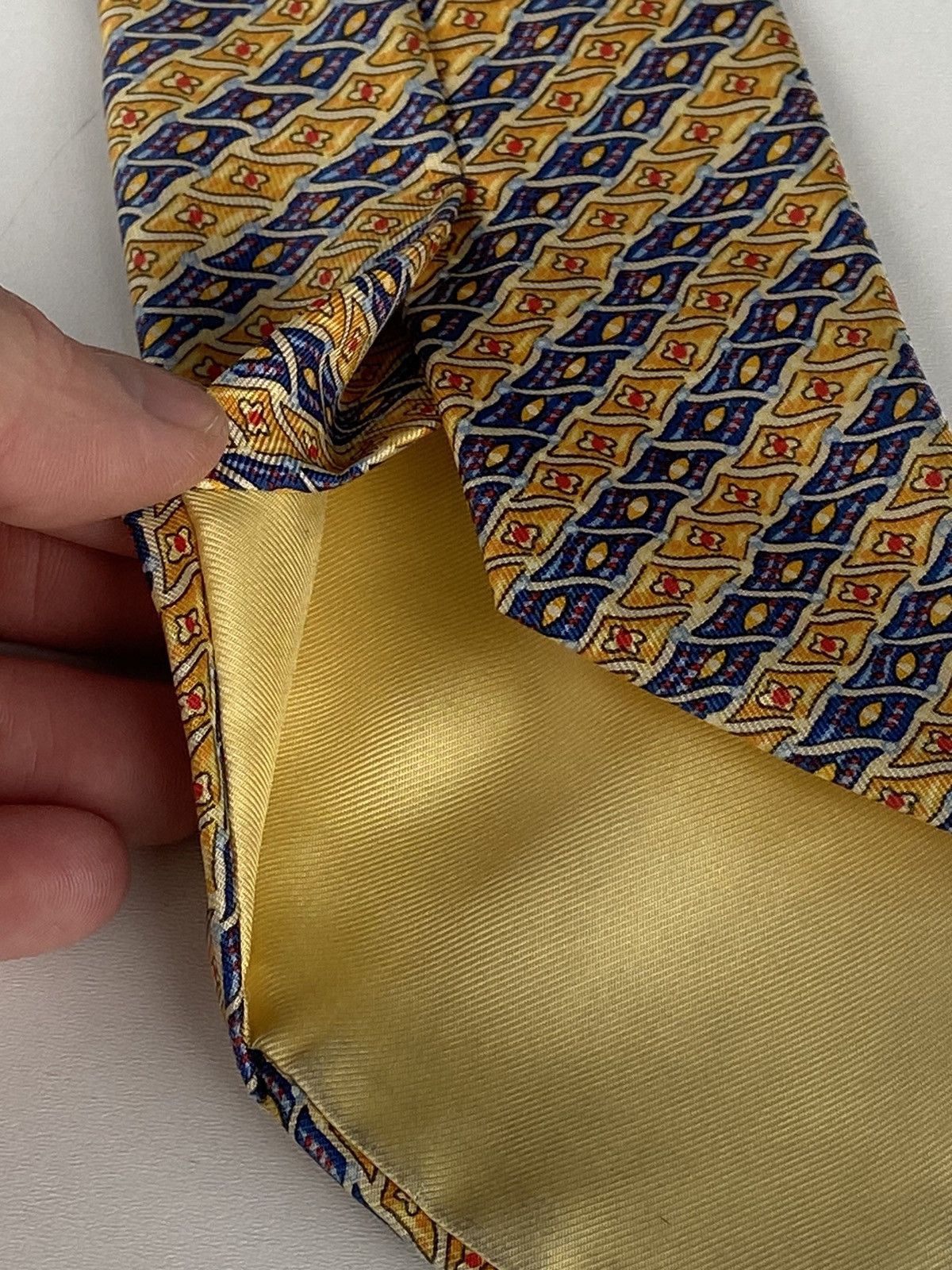 Hermes Hermes tie red 100% silk Size ONE SIZE - 7 Thumbnail